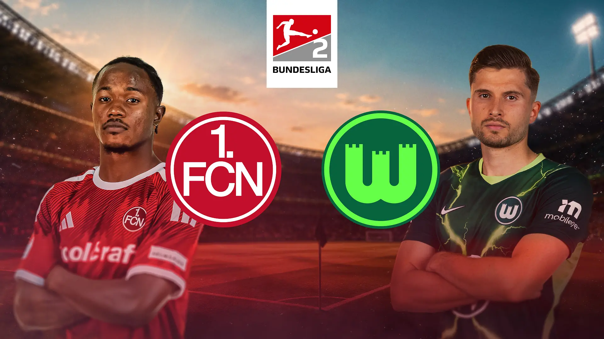 1. FC Nürnberg gegen VfL Wolfsburg auf RTL+ streamen