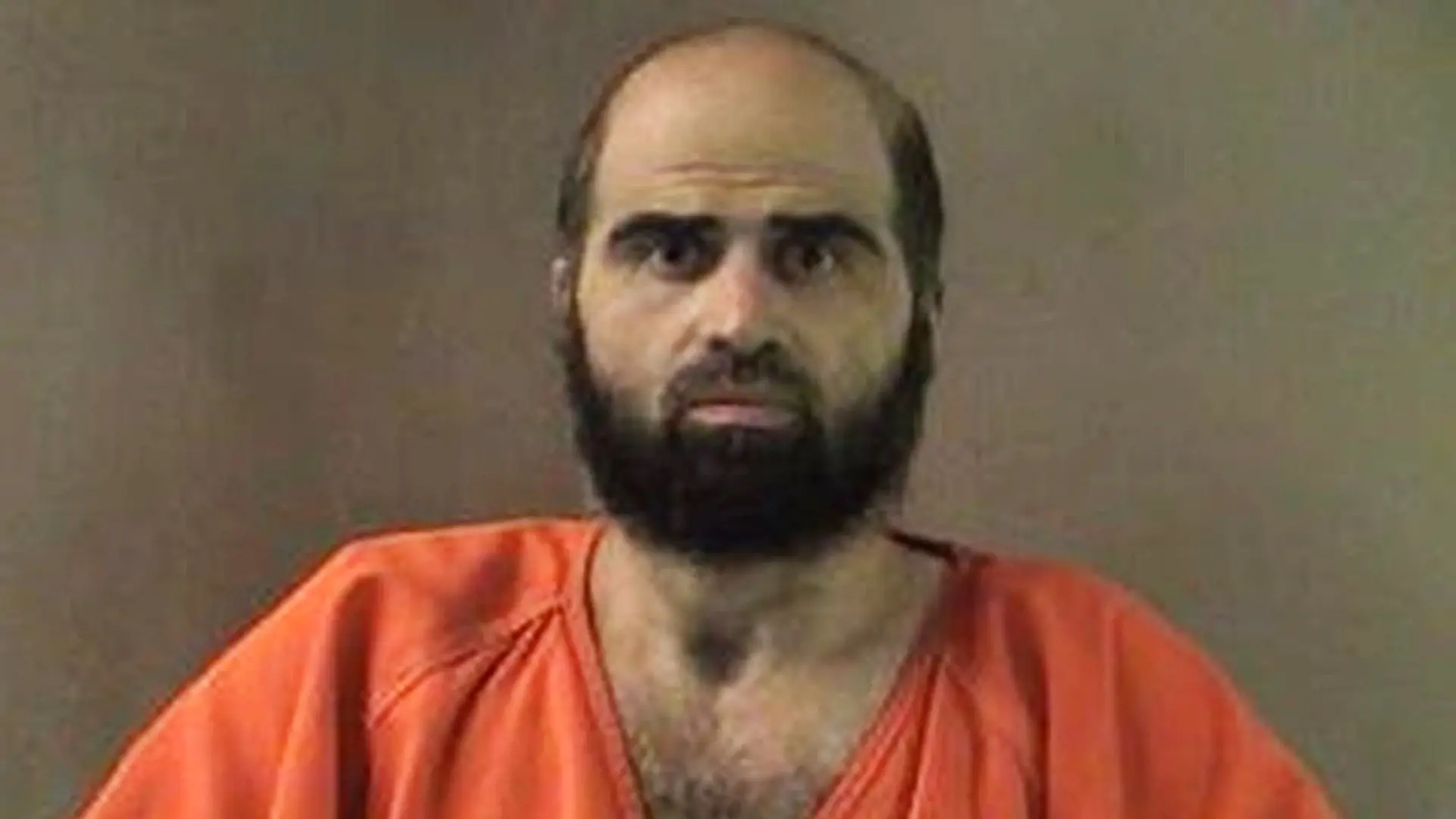 FILE - This undated photo provided by the Bell County Sheriff’s Department shows former Army psychiatrist Maj. Nidal Hasan. (Bell County Sheriff’s Department via AP, File)