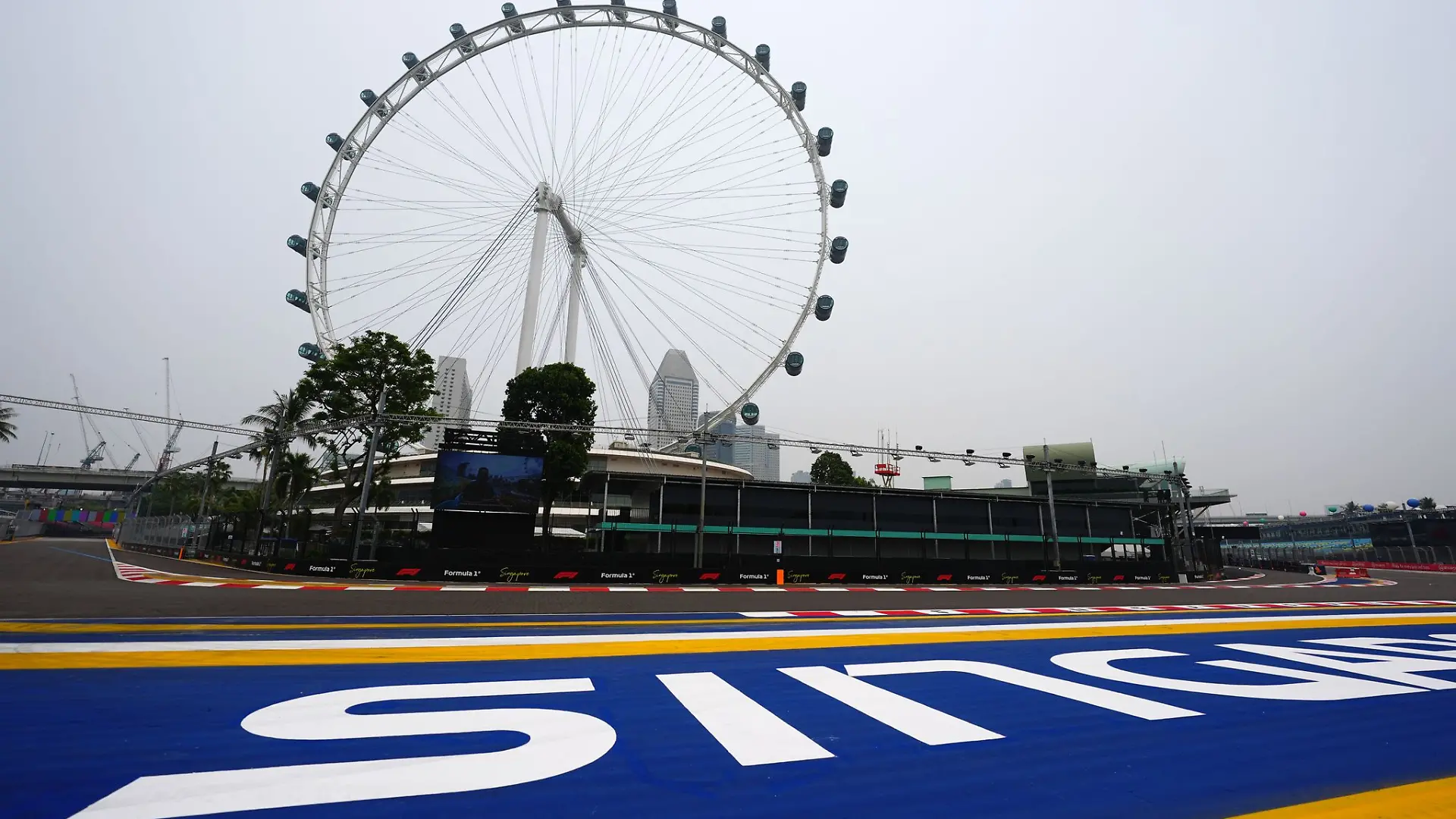 Smog beschäftigt die Formel-1-Macher in Singapur. (Archivbild)