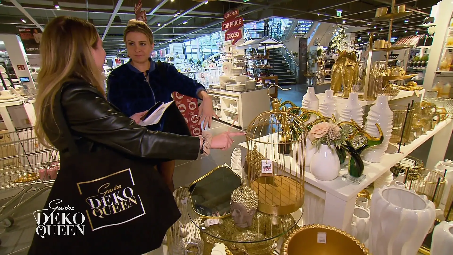 Shoppingtour für den Glamour-Look Goldene Deko
