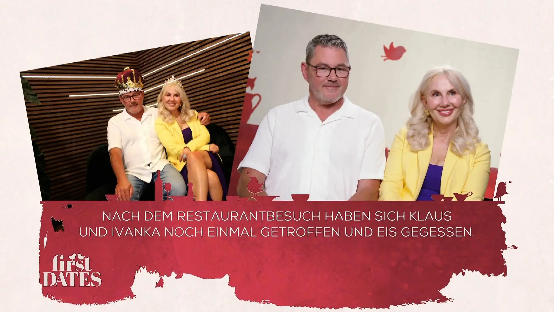 Ivanka und Klaus treffen sich wieder Gemeinsames Eis