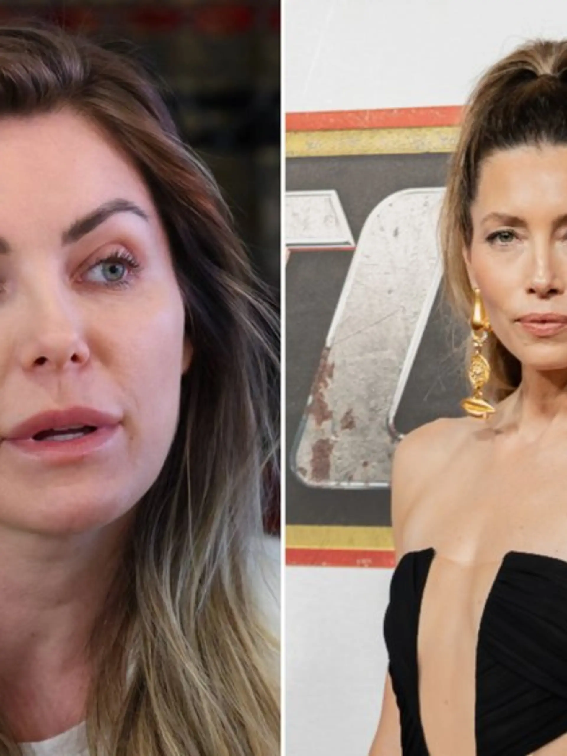 Crystal Hefner (l.) wünscht sich, dass sich Jessica Biel Gedanken über ihre neue Filmrolle macht.