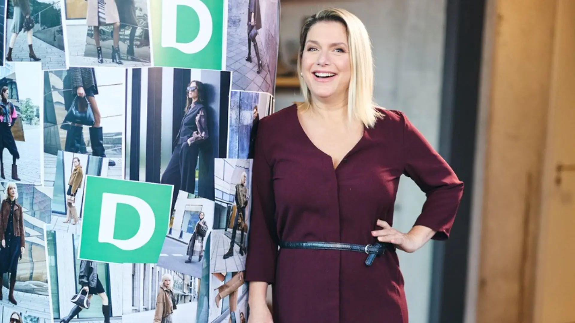 Jeanette Biedermann zeigt sich sechs Wochen nach der Geburt ihres ersten Kindes wieder öffentlich