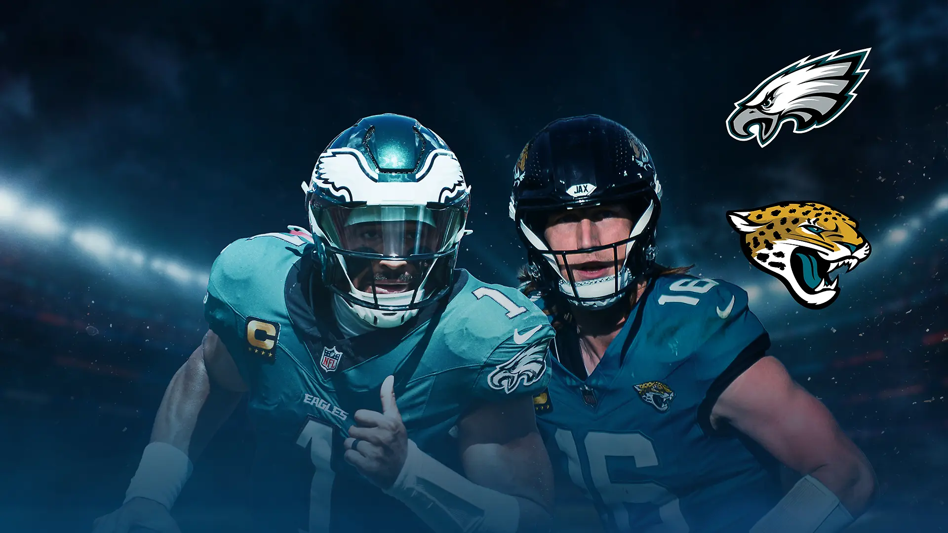 Bild zu: "London Calling, die Zweite! Die Philadelphia Eagles treffen auf die Jacksonville Jaguars – NFL jetzt LIVE streamen!"