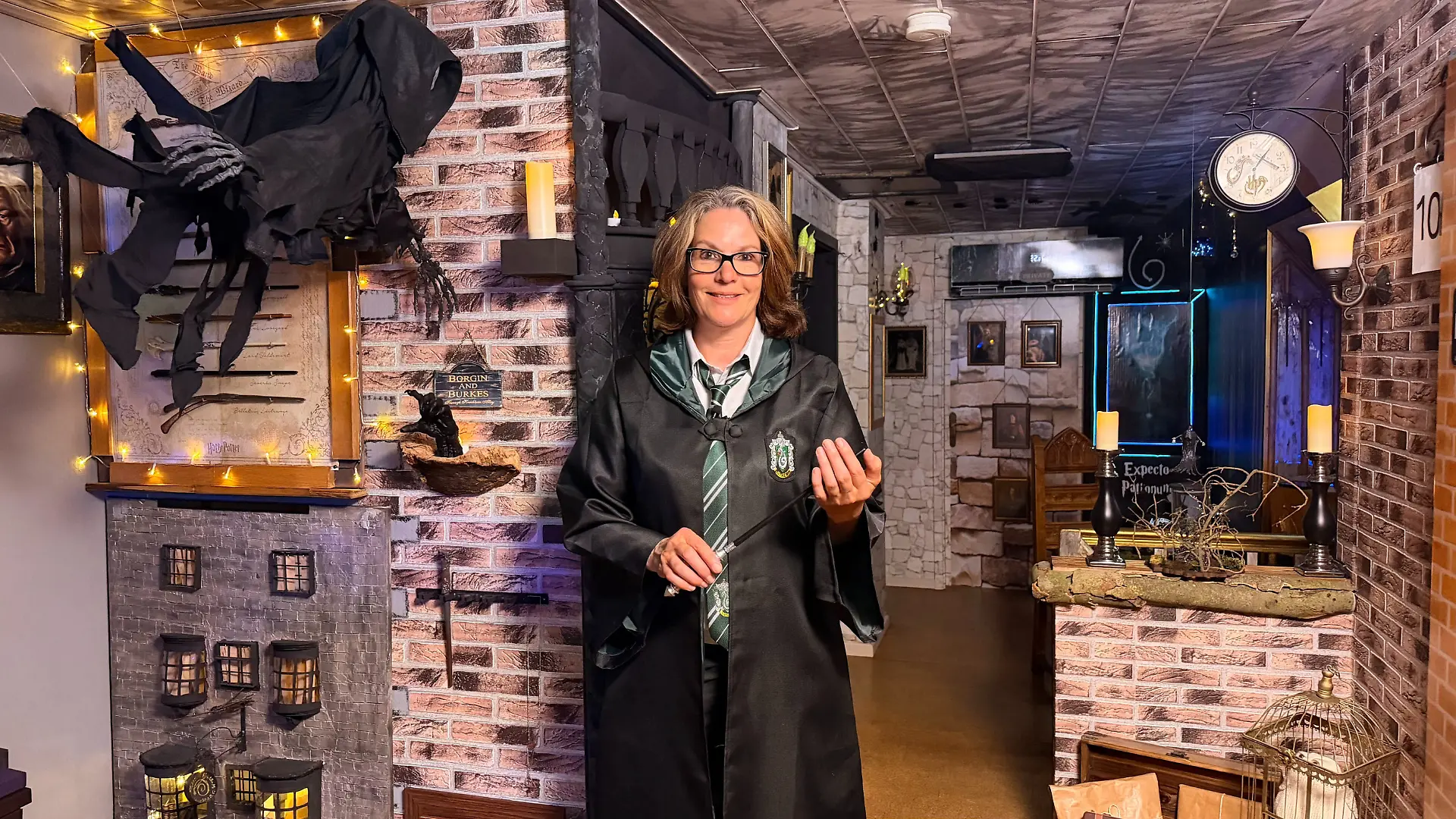 Diese 59-Jährige holt Harry Potter an den Niederrhein Willkommen im „kleinen Hogwarts“