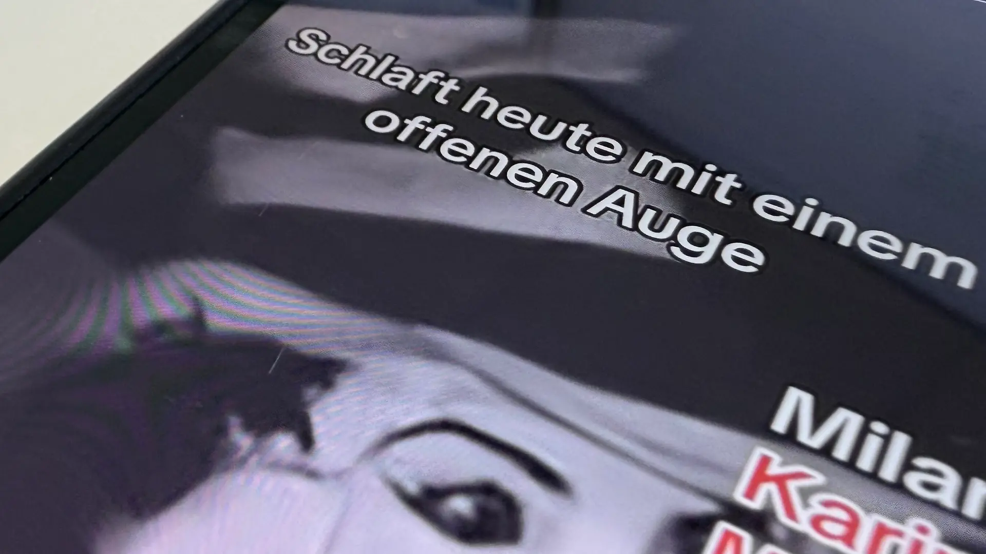 Auf einem Smartphone ist ein Ausschnitt eines "Cat in the Hat"-Videos zu sehen. Die Polizei in Hessen prüft Videos zu dem Internettrend. +++ dpa-Bildfunk +++