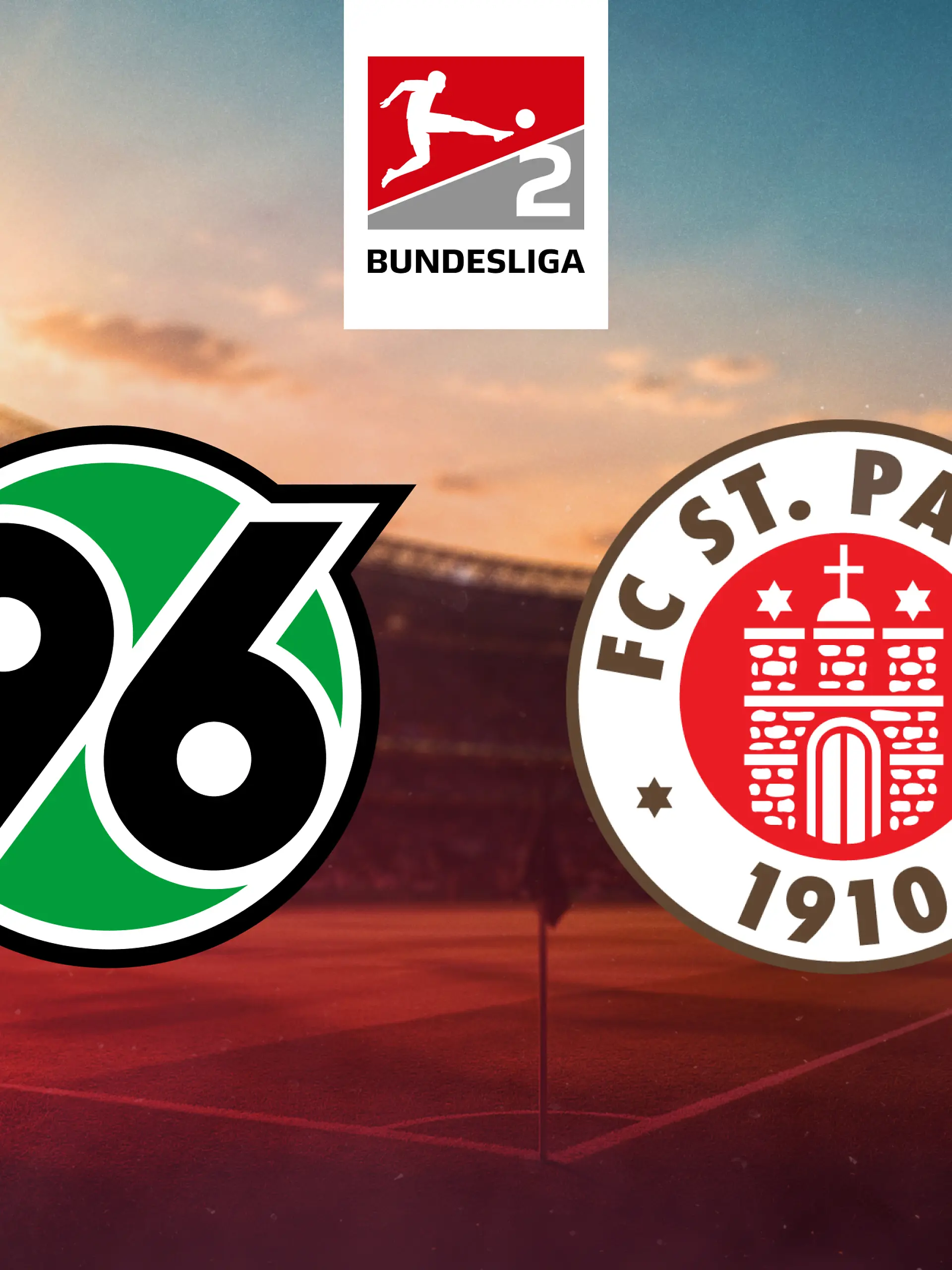 2. Bundesliga Live - Topspiel: Hannover 96 - FC St. Pauli