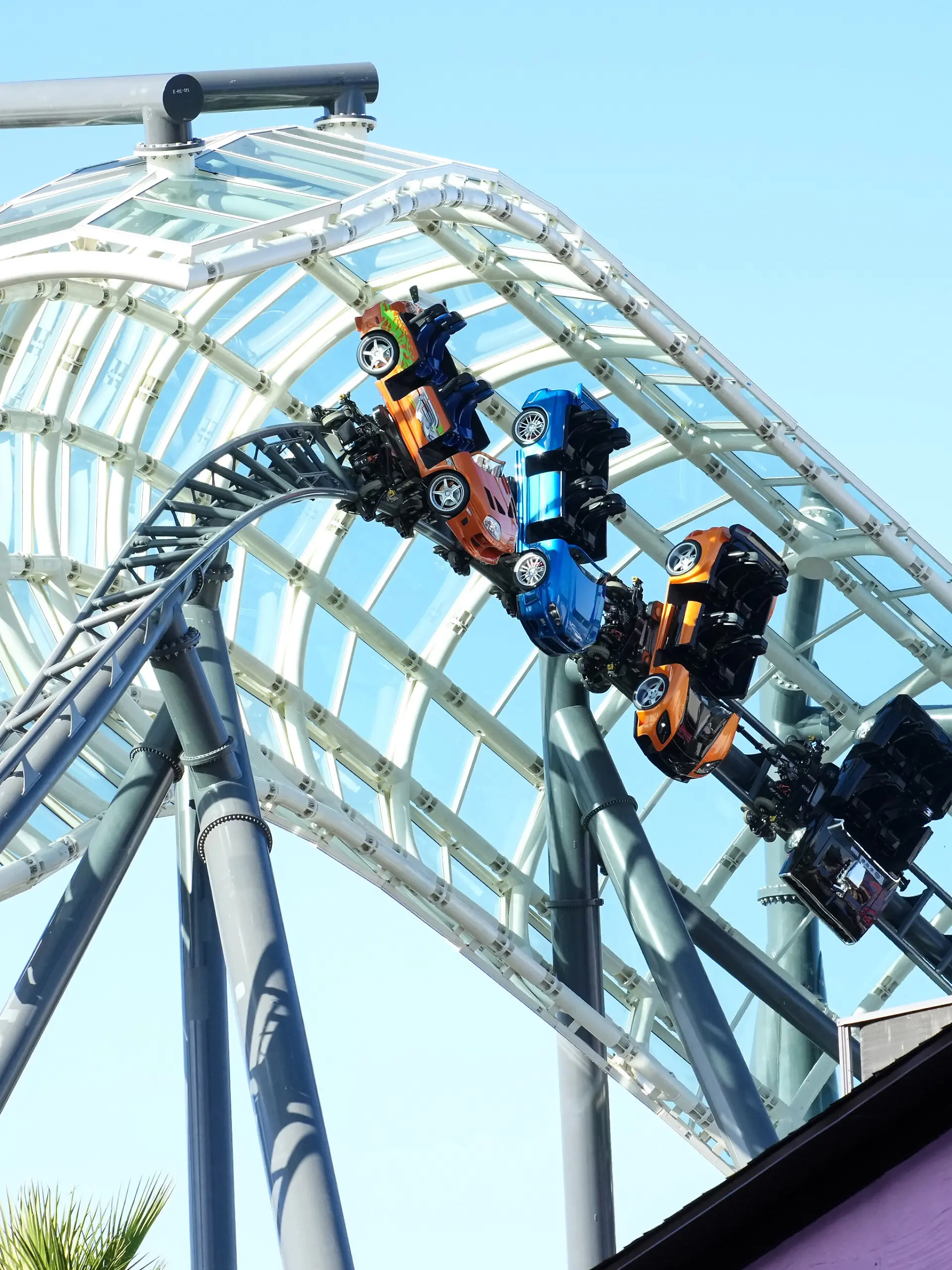 Eröffnung der \Fast & Furious: Hollywood Drift\-Achterbahn der Universal Studios Hollywood