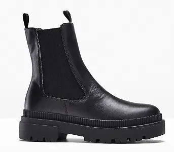 Chelsea-Boots mit Profilsohle