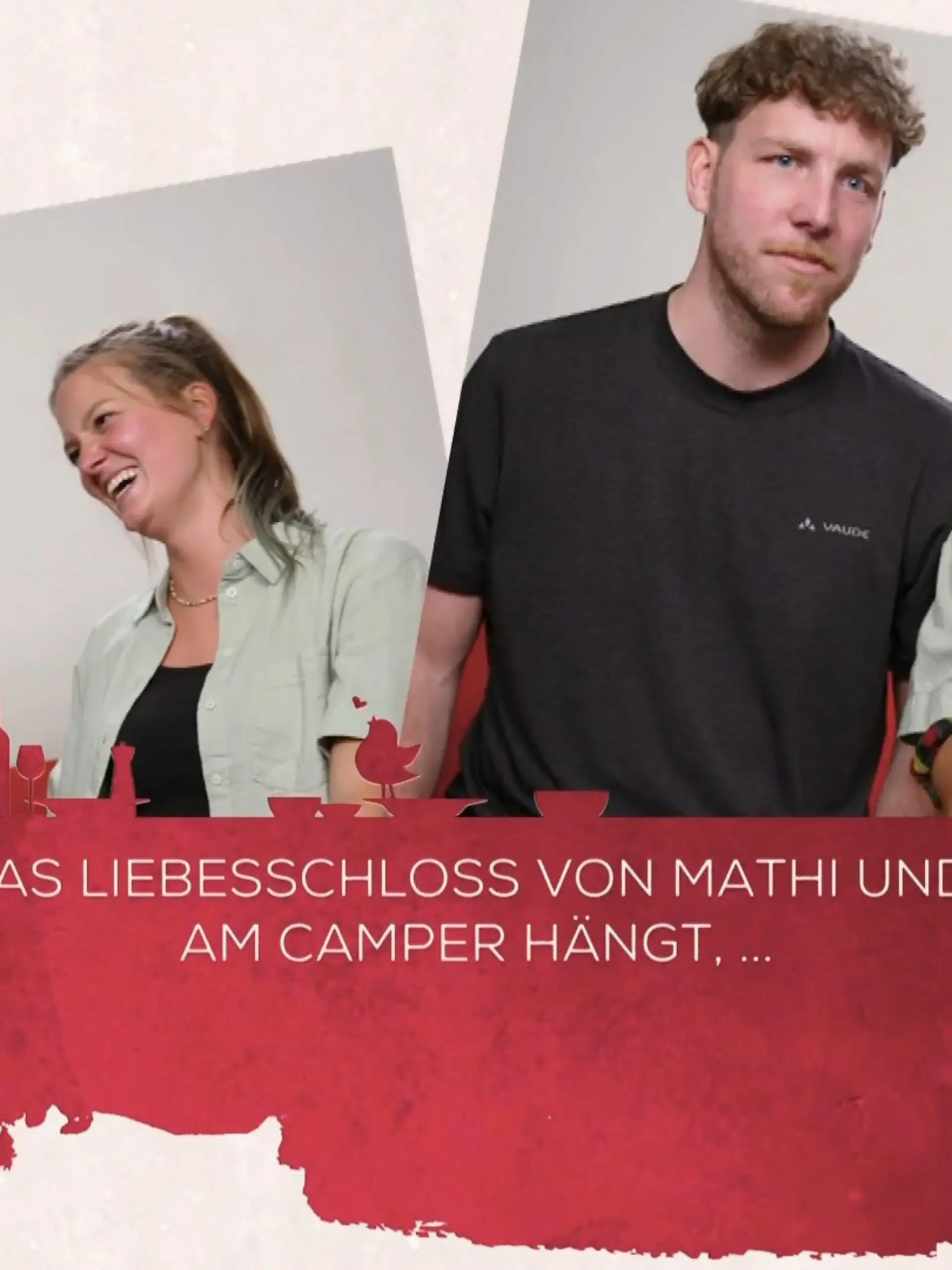 Bild zu: "Hängt das Liebesschloss jetzt am Camper?"