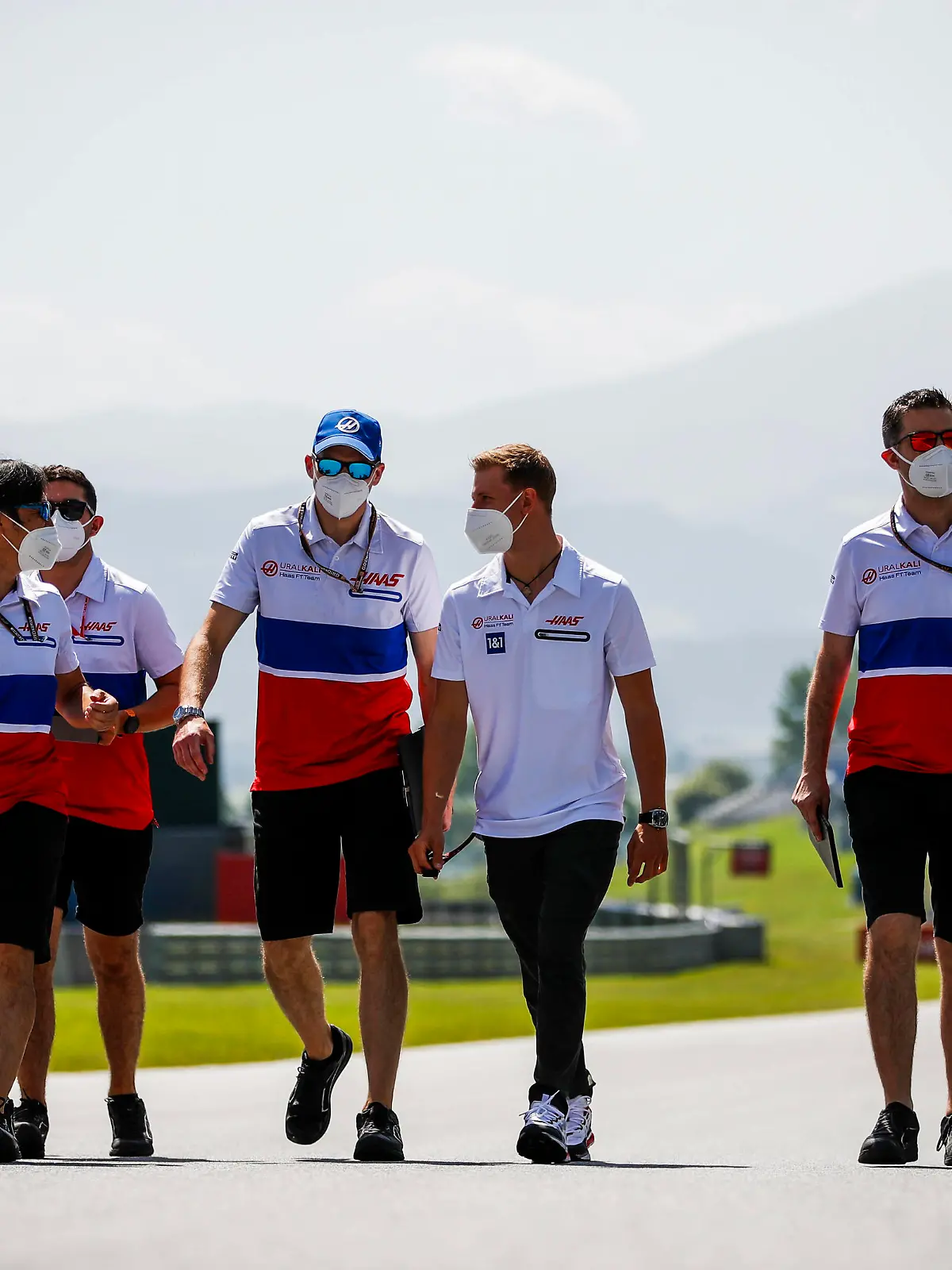  Formula 1 2021: Styrian GP RED BULL RING, AUSTRIA - JUNE 24: Mick Schumacher, Haas F1 walks the track during the Styrian GP at Red Bull Ring on Thursday June 24, 2021 in Spielberg, Austria. Photo by Zak Mauger / LAT Images Images PUBLICATIONxINxGERxSUIxAUTxHUNxONLY GP2108_091640_56I9276