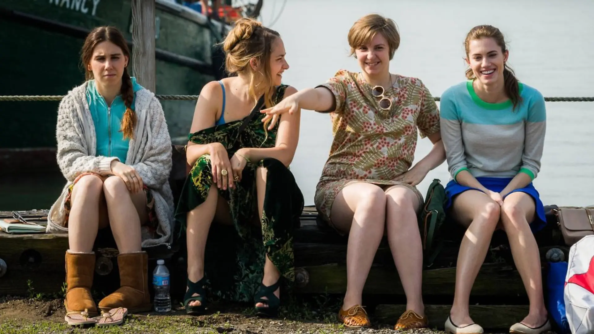 Zosia Mamet, Jemima Kirke, Lena Dunham und Allison Williams (v.l.) in "Girls".