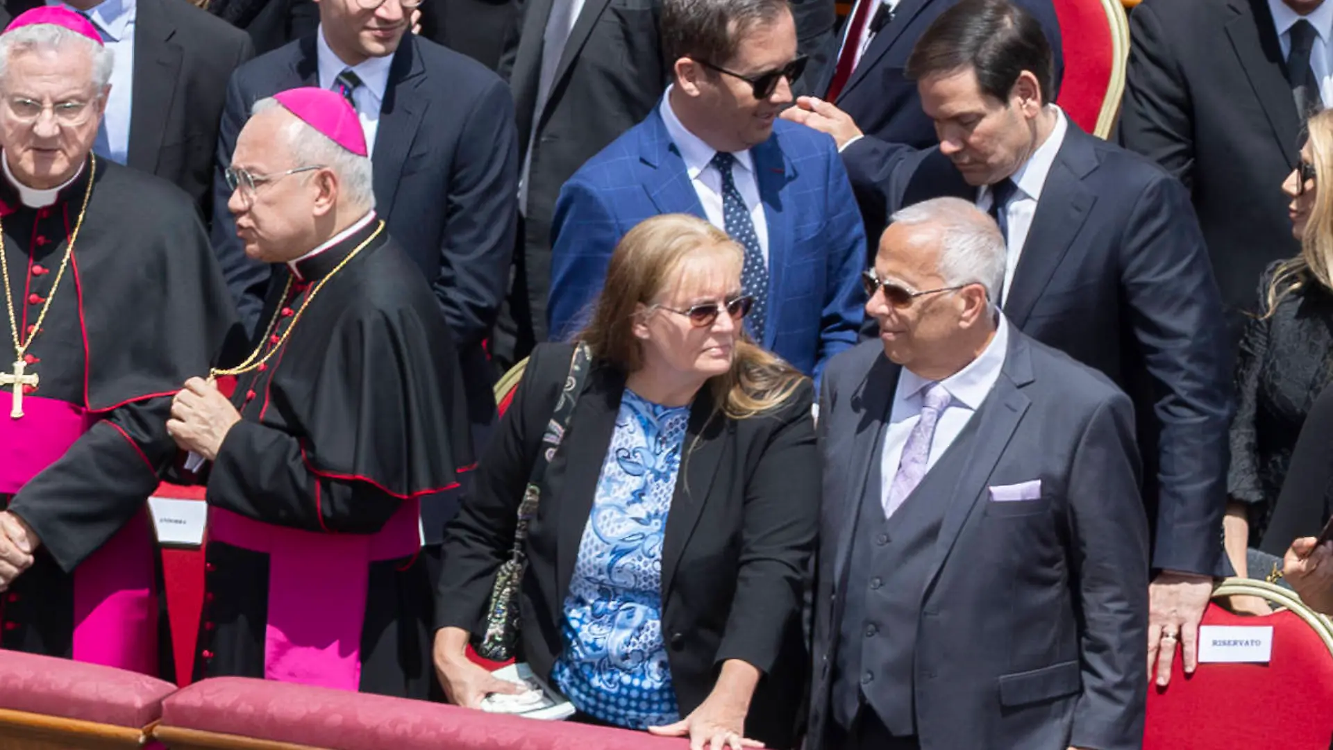 Vatican jubilee in Italy Louis Prevost, brother of Pope Leo XIV, and his wife Deborah attend the inauguration Mass of Pope Leo XIV, in the Vatican, on 18 May, 2025. Vatican Vatican City State Holy See Copyright: xMatrixxImagesx/xAndrexPainx