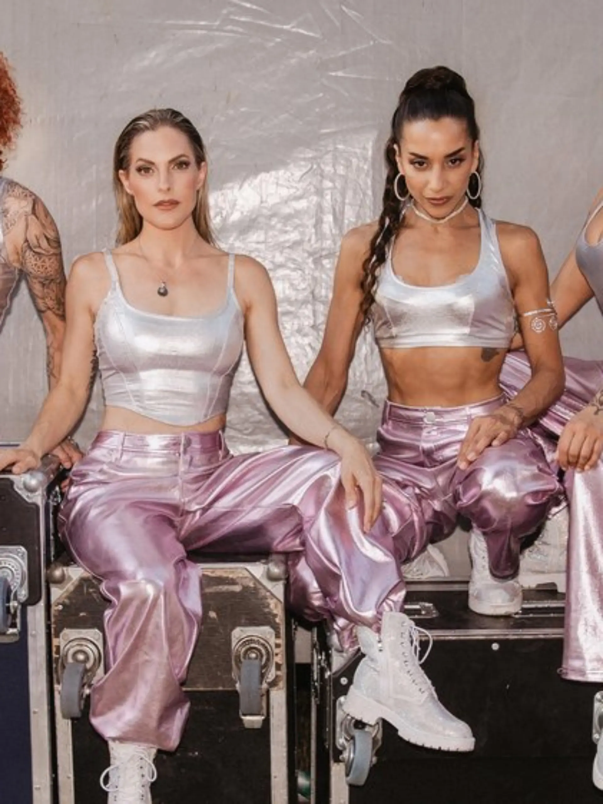 "No Angels - Das sind wir": 2026 feiern die No Angels ihr 25-jähriges Jubiläum. Lucy Diakovska (v.l.), Sandy Mölling, Nadja Benaissa und Jessica Wahls.