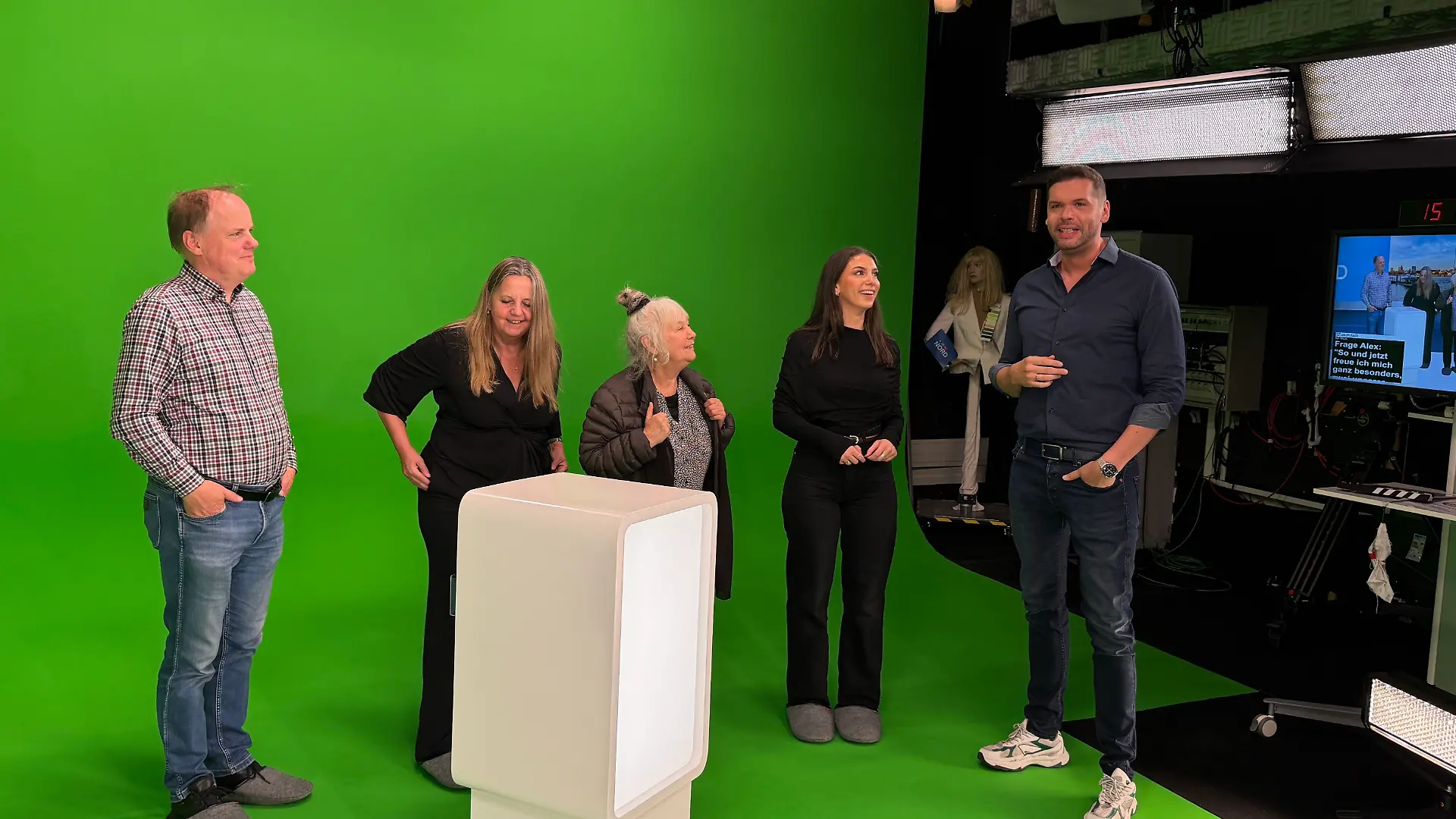 Zuschauer im Studio