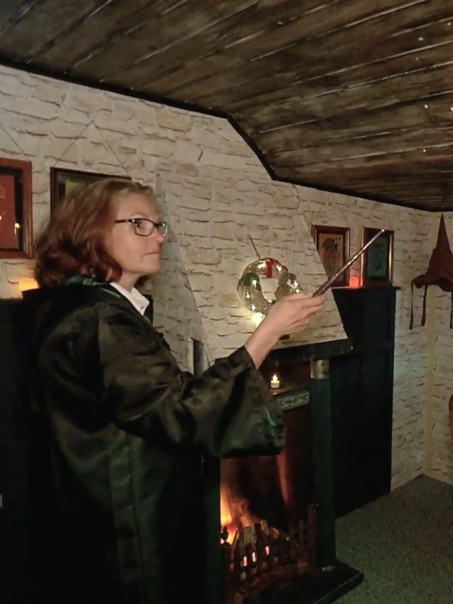 Ilona Balon hat ihr Zuhause in Hogwarts verzaubert.