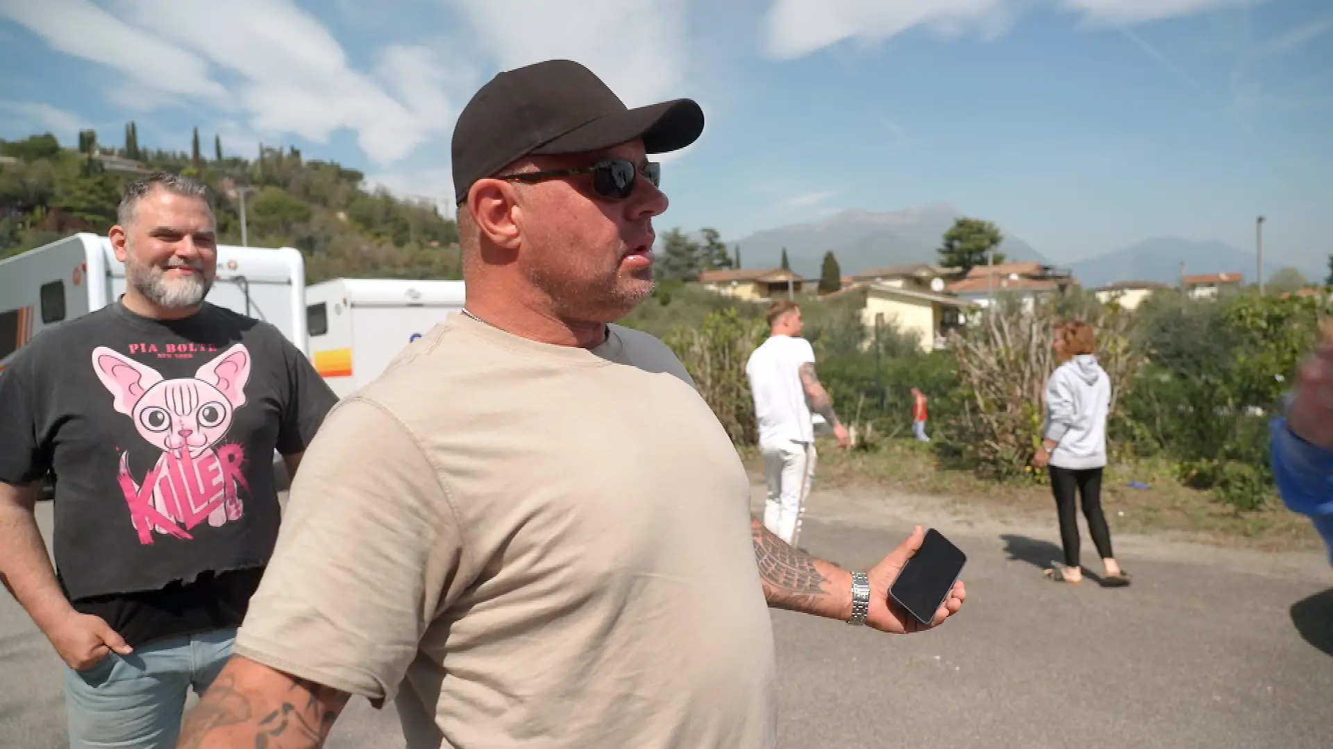 Stefan Braun beim Katzenberger-Camping.