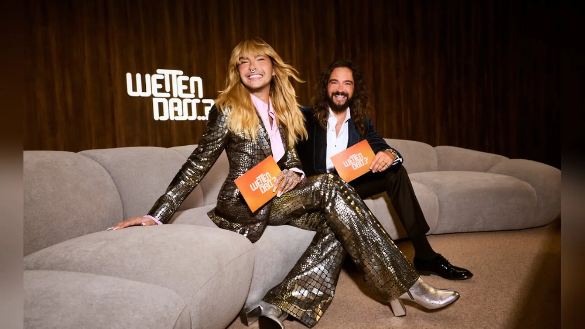 Bill und Tom Kaulitz moderieren am 5. Dezember "Wetten, dass..?" live im ZDF.