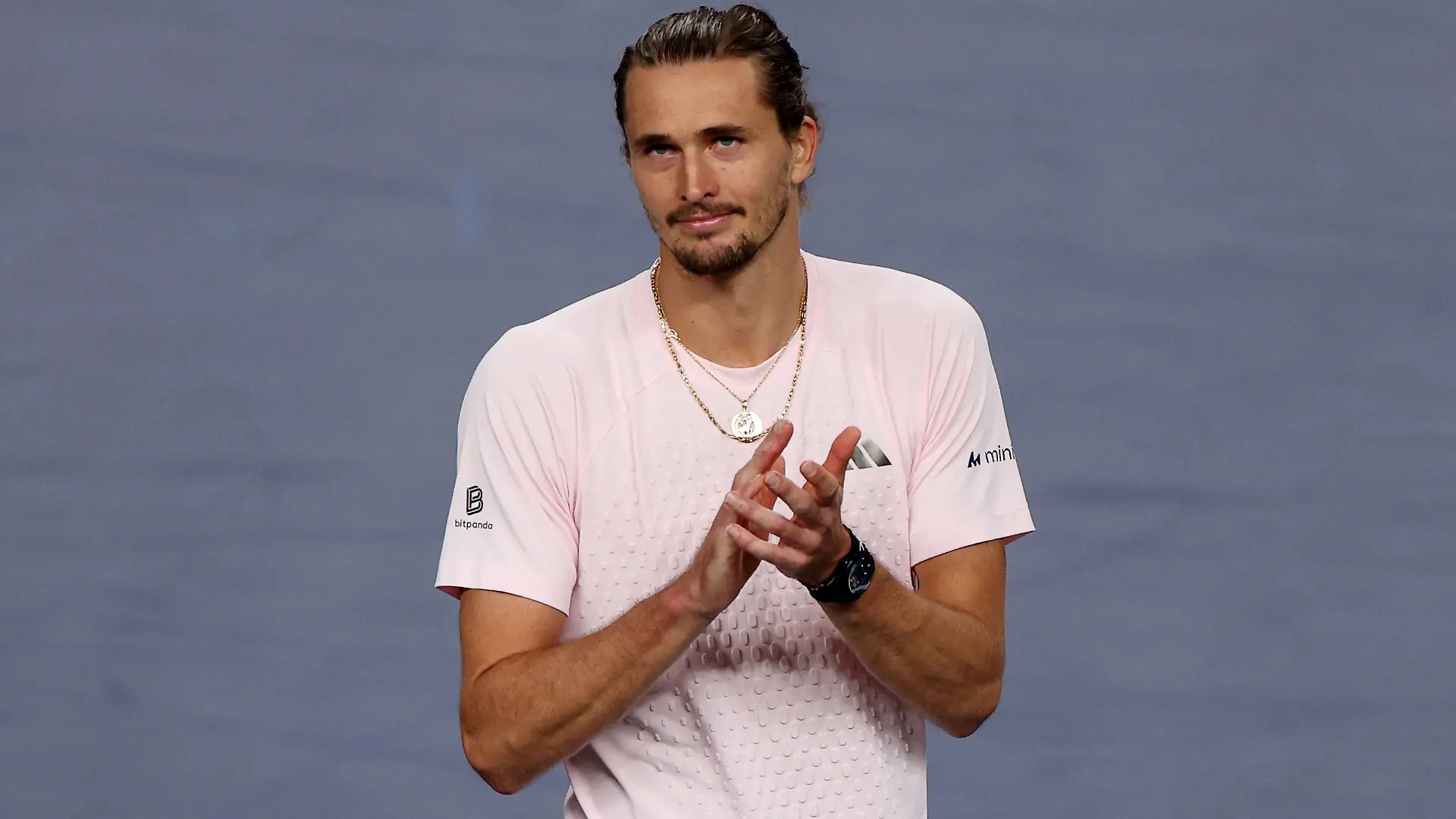 Tennis - ATP Masters 1000 - Shanghai Masters - Qizhong Forest Sports City Arena, Shanghai, China - October 15, 2026 Germany's Alexander Zverev celebrates winning his quarter final match against Australia's Alex de Minaur REUTERS/Go Nakamura