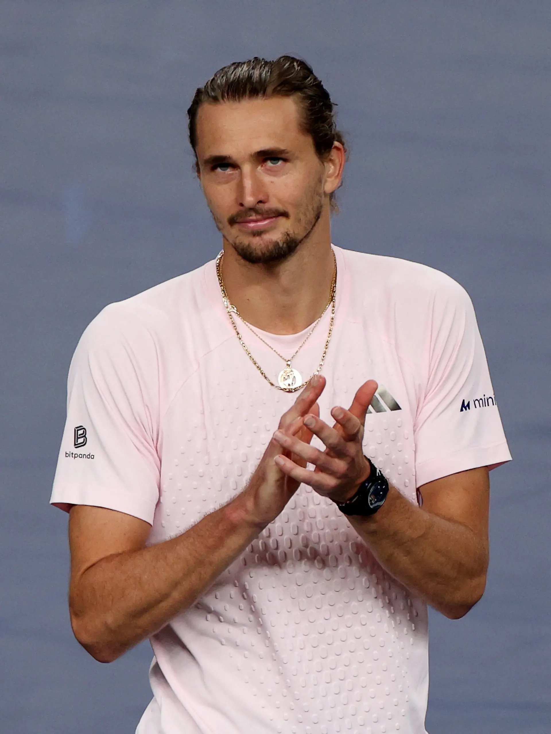 Tennis - ATP Masters 1000 - Shanghai Masters - Qizhong Forest Sports City Arena, Shanghai, China - October 15, 2026 Germany's Alexander Zverev celebrates winning his quarter final match against Australia's Alex de Minaur REUTERS/Go Nakamura