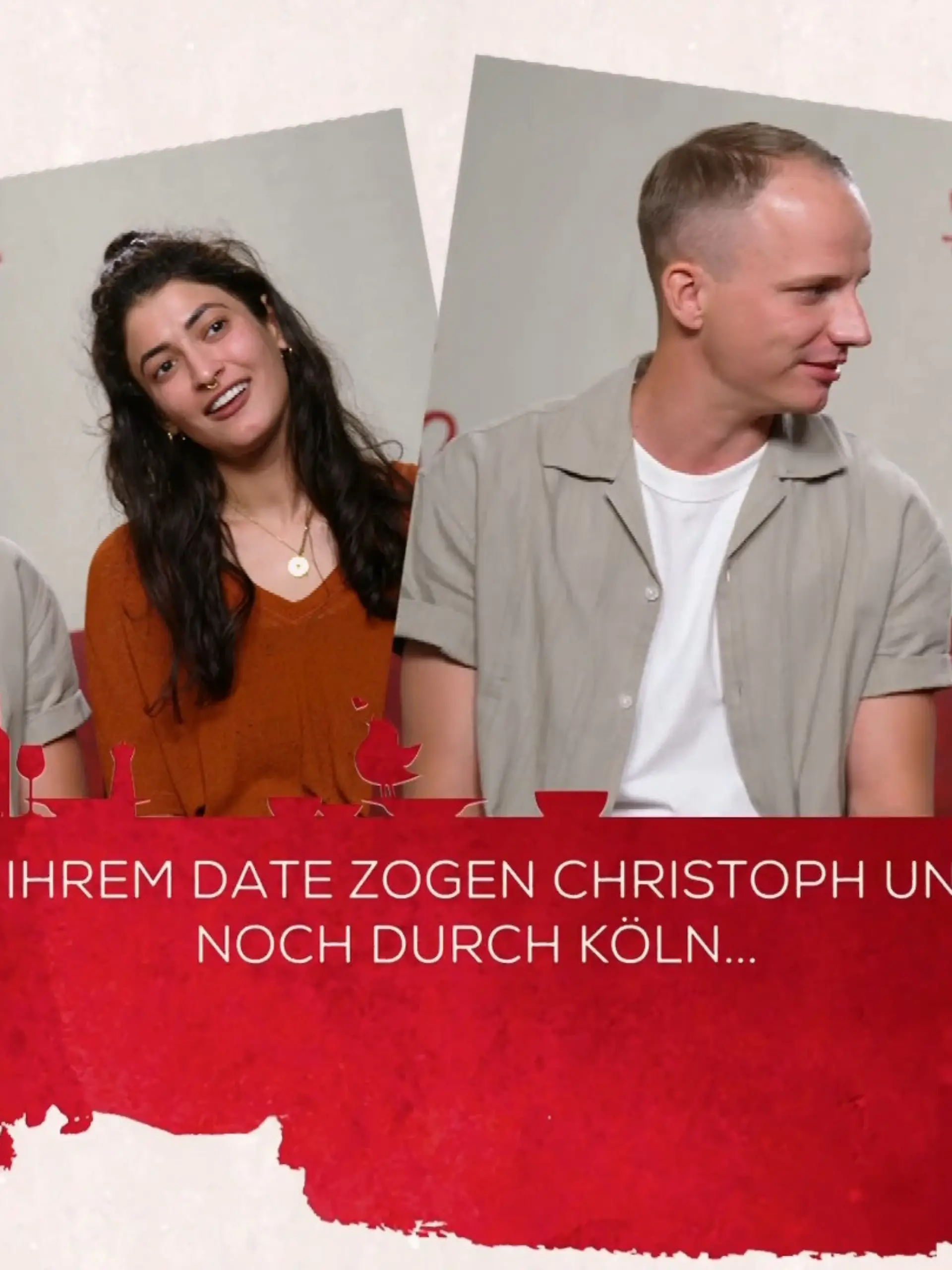 Bild zu: "Christoph & Ela ziehen nach dem Date noch durch Köln"