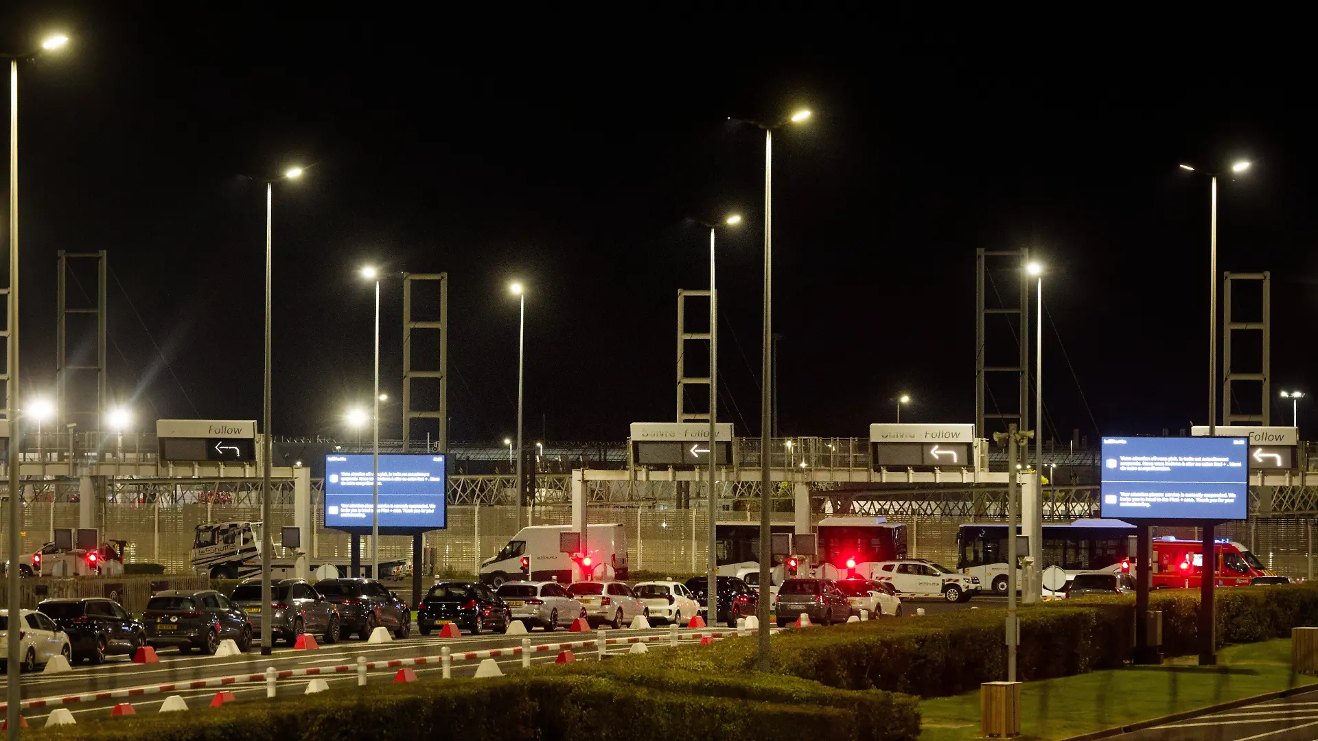 Grave accident Eurotunnel a Coquelles