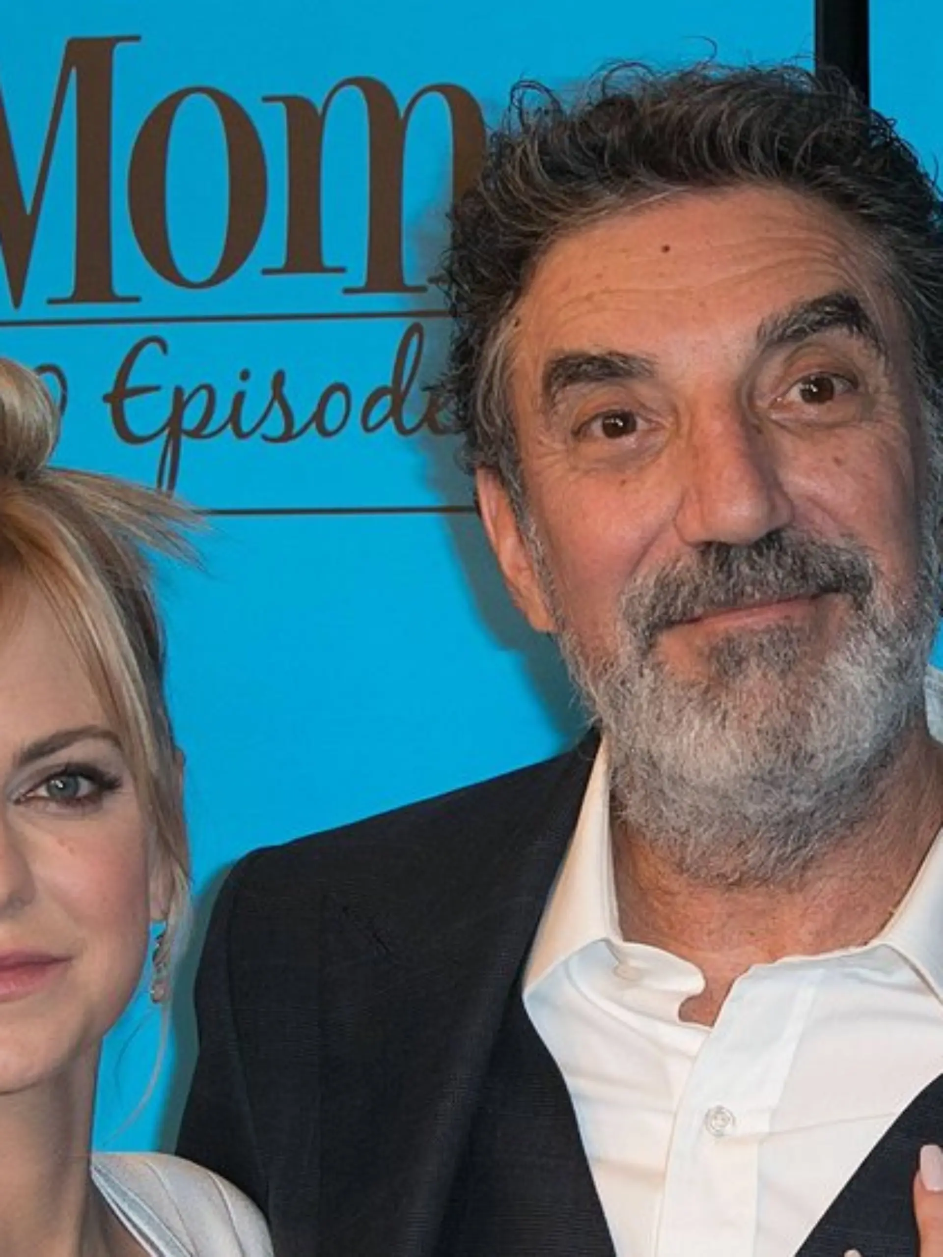 Anna Faris und Chuck Lorre 2018 bei der Feier zur 100. Episode von "Mom".