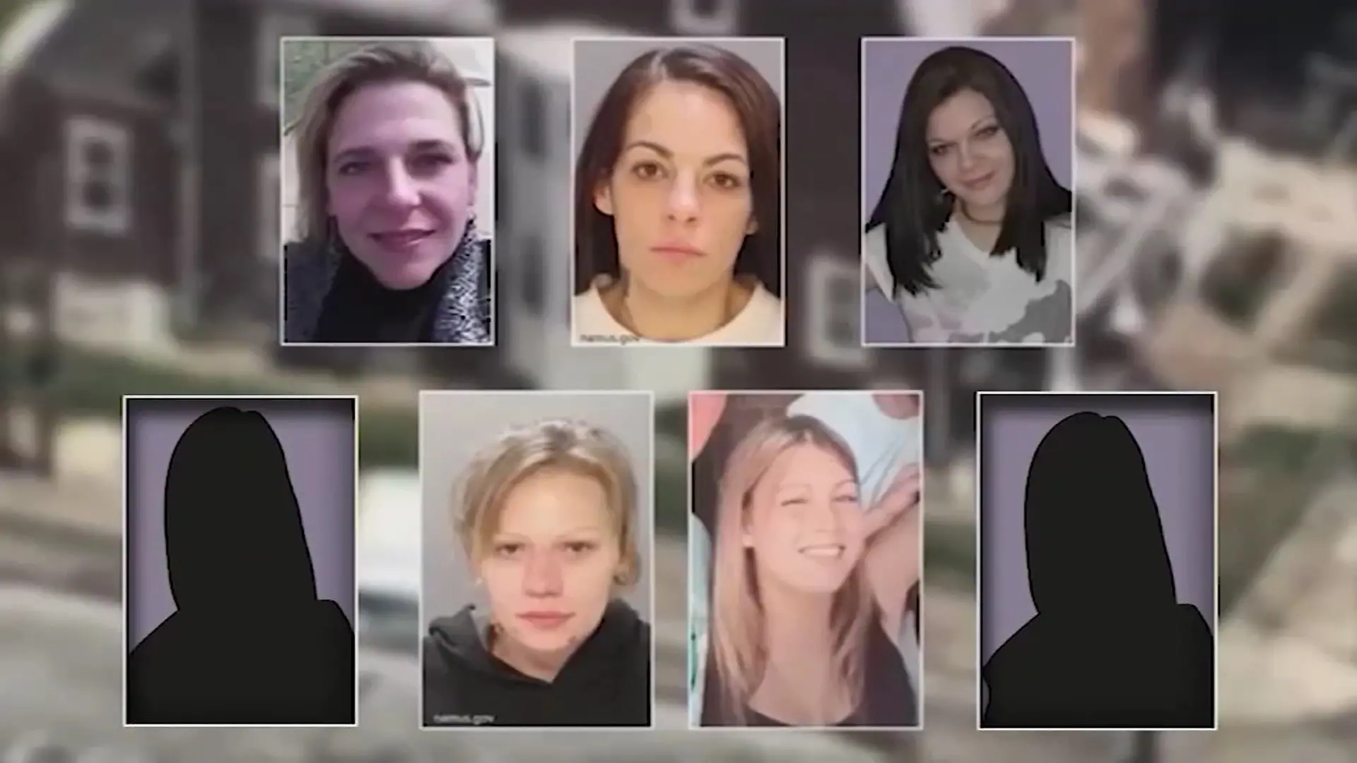 Sieben vermisste Frauen