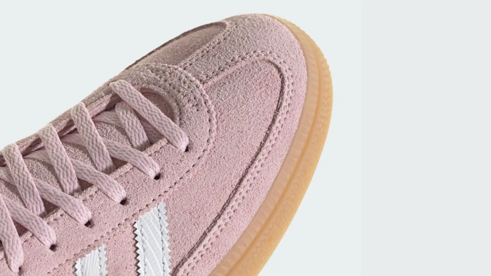 Adidas Handball Spezial in CLear Pink, Cloud White, Violet