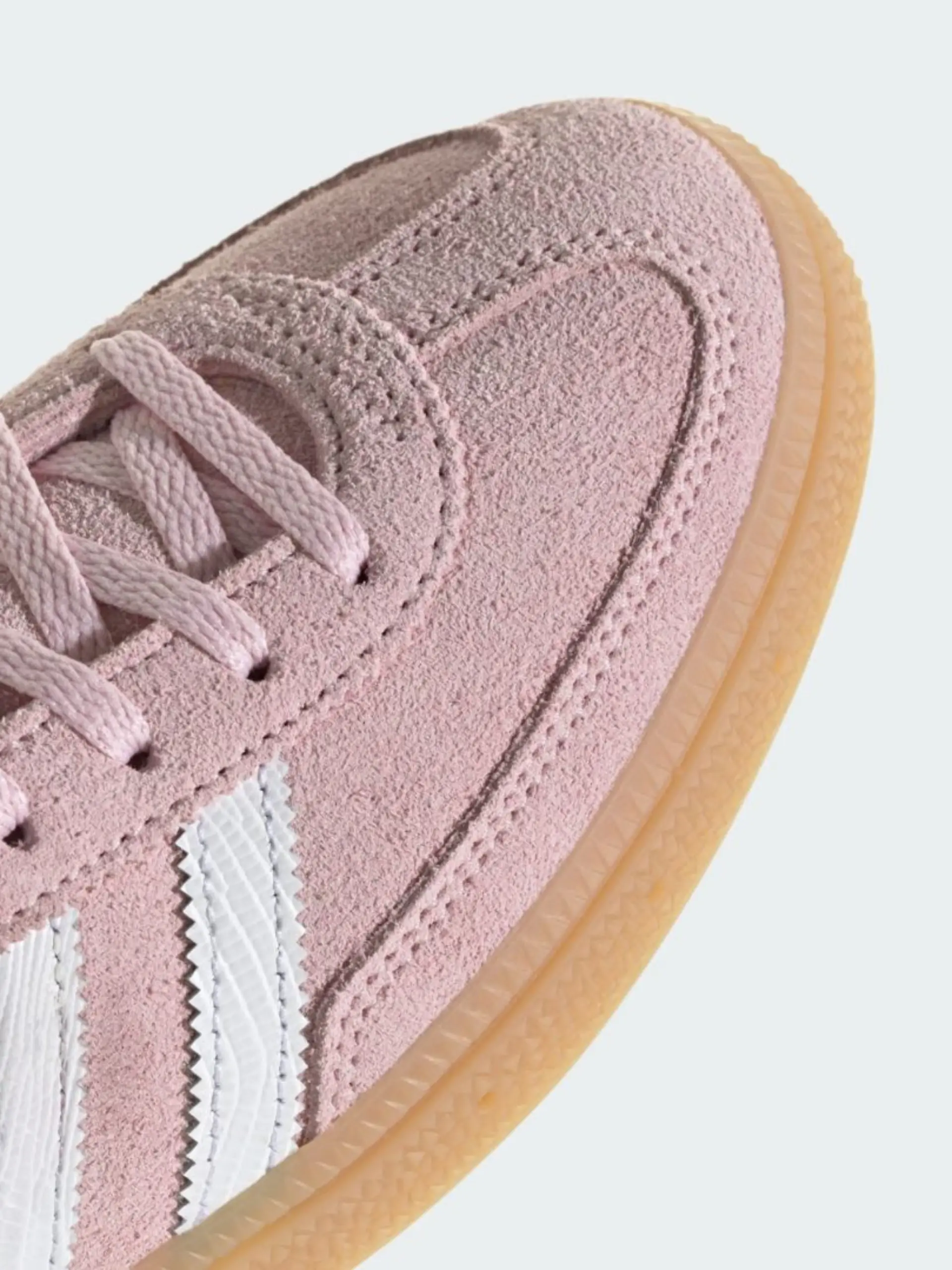 Adidas Handball Spezial in CLear Pink, Cloud White, Violet