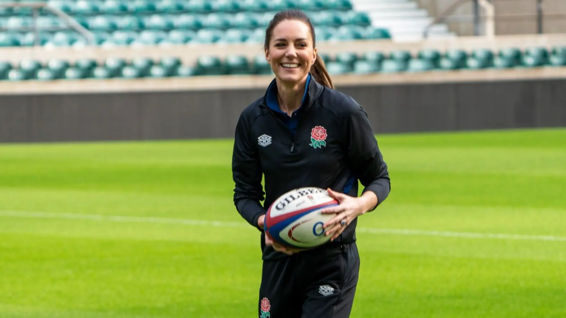 Prinzessin Kate ist seit 2022 Schirmherrin der englischen Rugby League.
