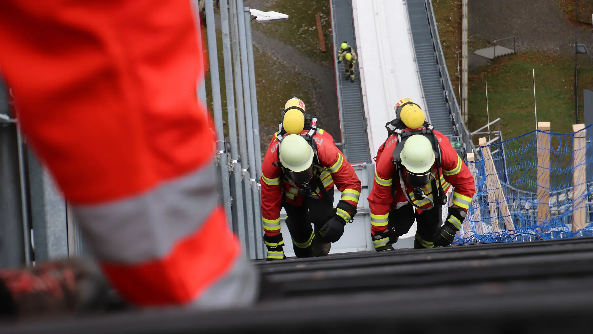 Schanzenlauf auf der Heini-Klopfer-Skiflugschanze