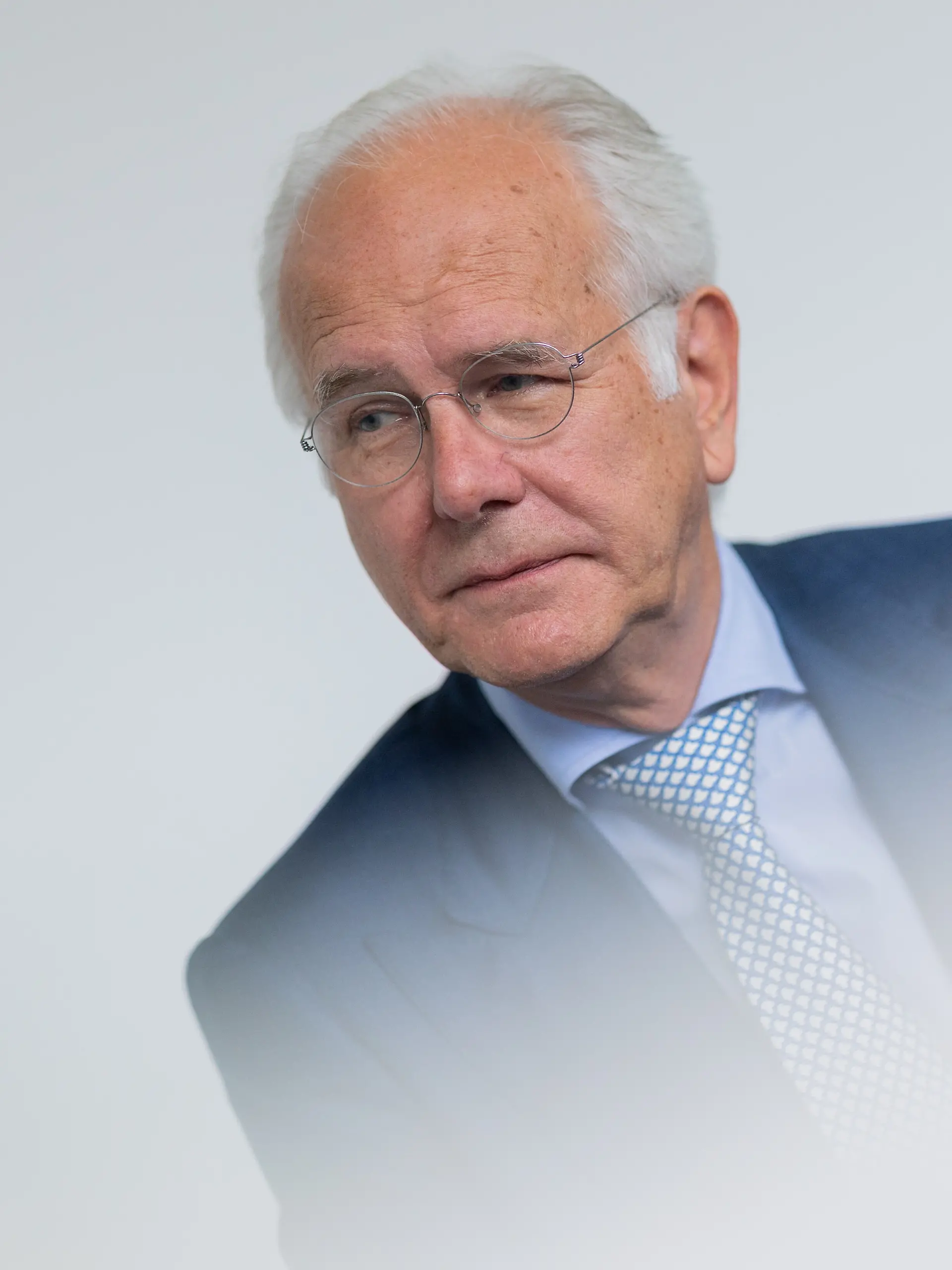 Harald Schmidt, Moderator, Musiker und Schauspieler, aufgenommen bei einem Interview mit der dpa Deutsche Presse-Agentur.
