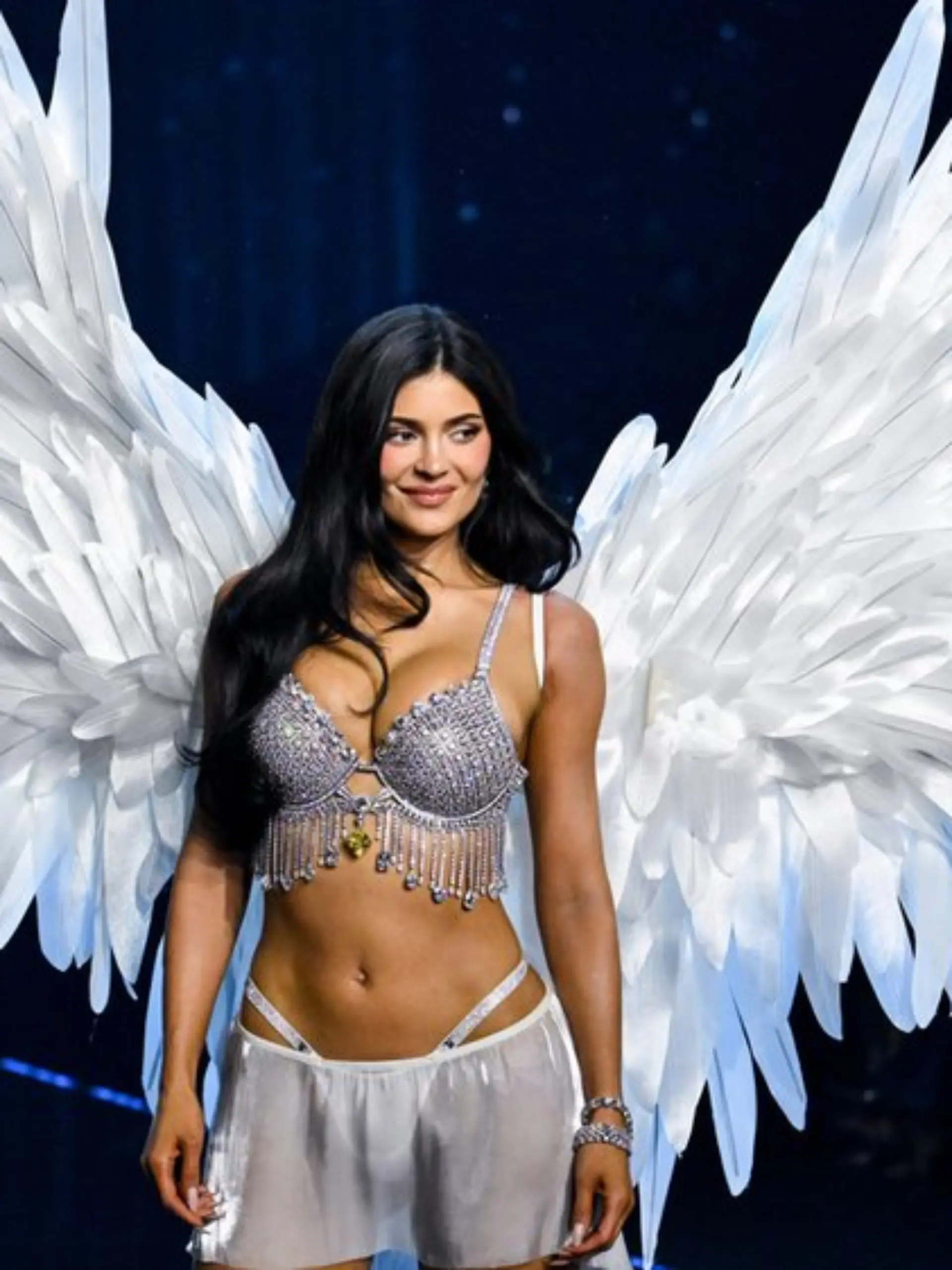 Kylie Jenner überraschte bei der "Victoria's Secret"-Fashionshow mit dem "Fantasy Bra".