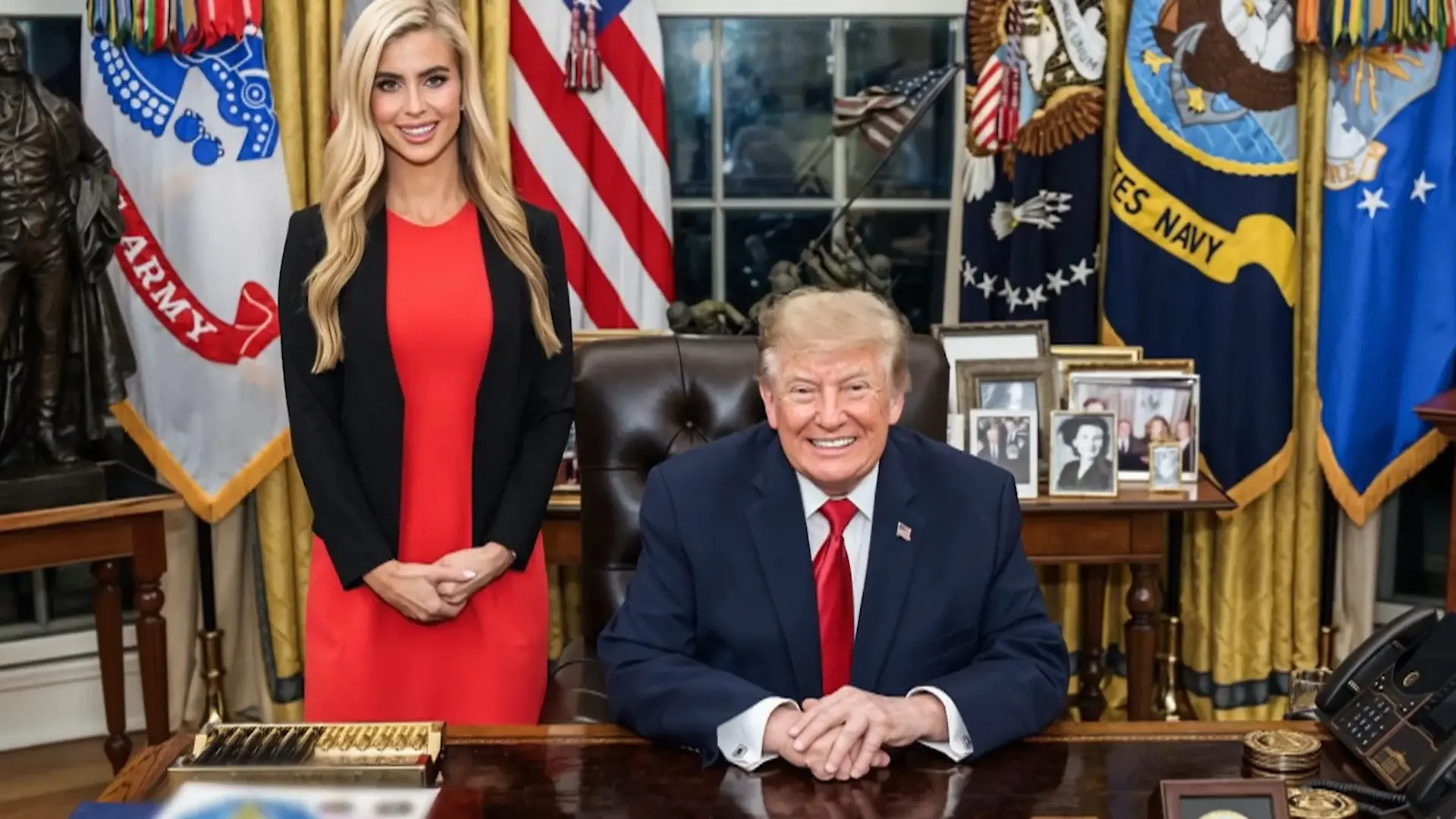 Ex-Trump-Sprecherin sorgt mit Fotos für Wirbel – was wurde hier wegretuschiert? Rätsel nach Blitz-Rauswurf