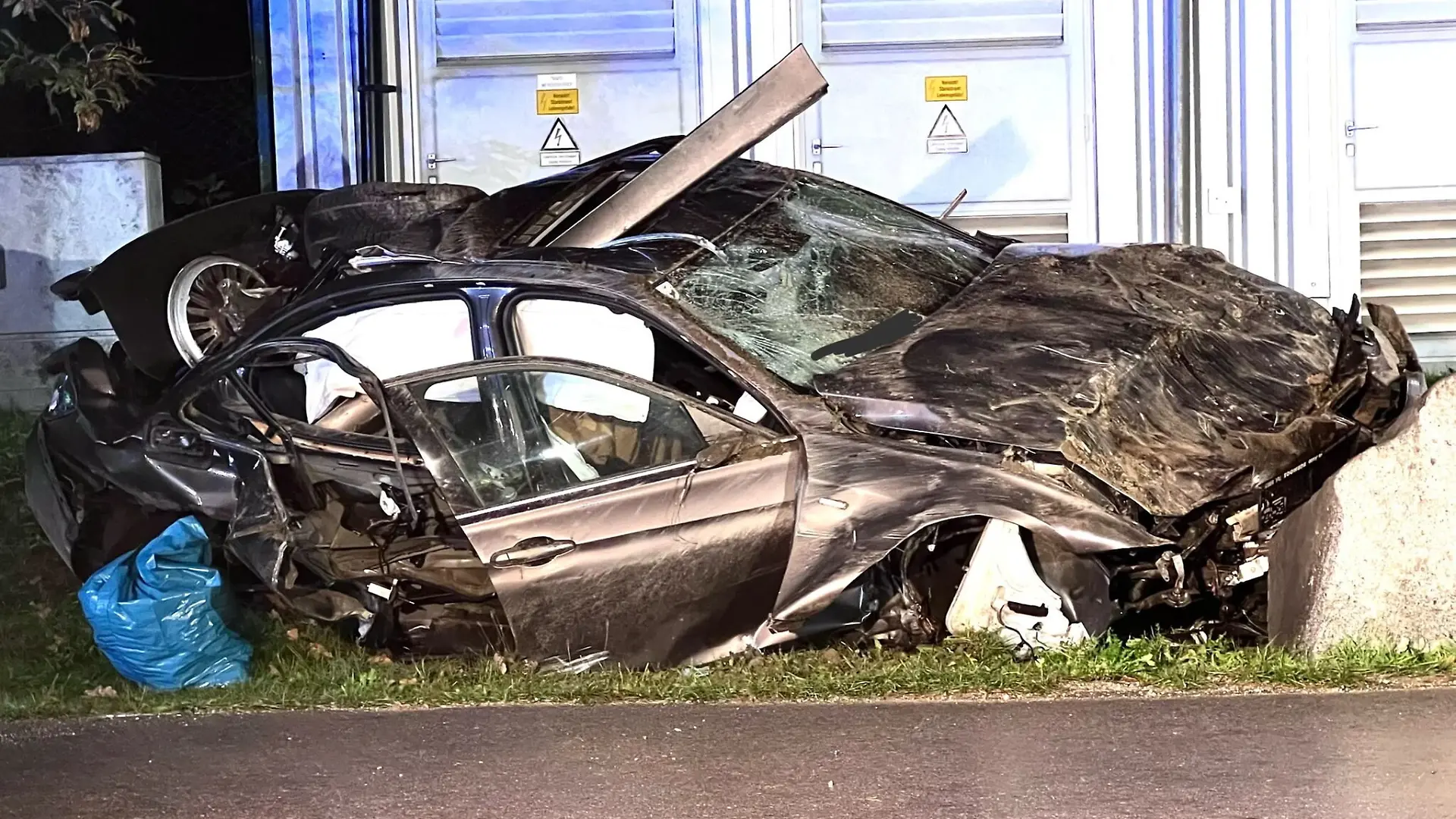 Schwerer Verkehrsunfall in Flachgau
