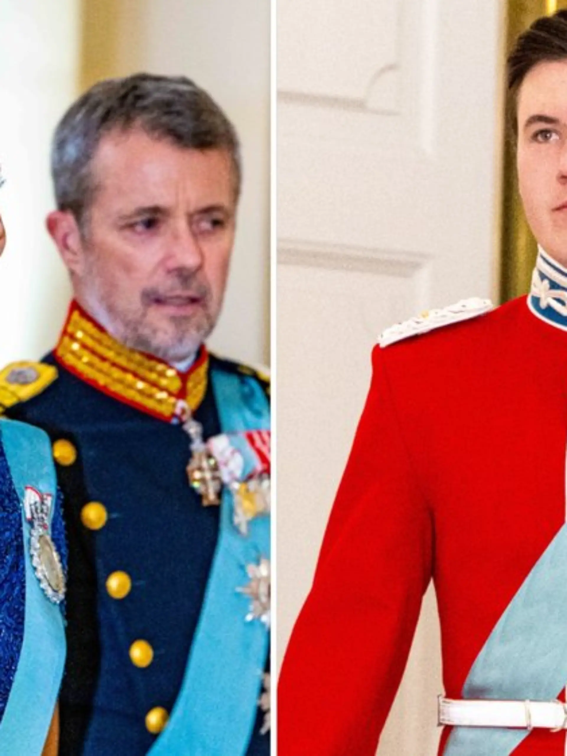 Königspaar Mary und Frederik konnte sich über Unterstützung durch den ältesten Sohn freuen - für Kronprinz Christian war es der erste Auftritt bei einem Staatsbesuch.