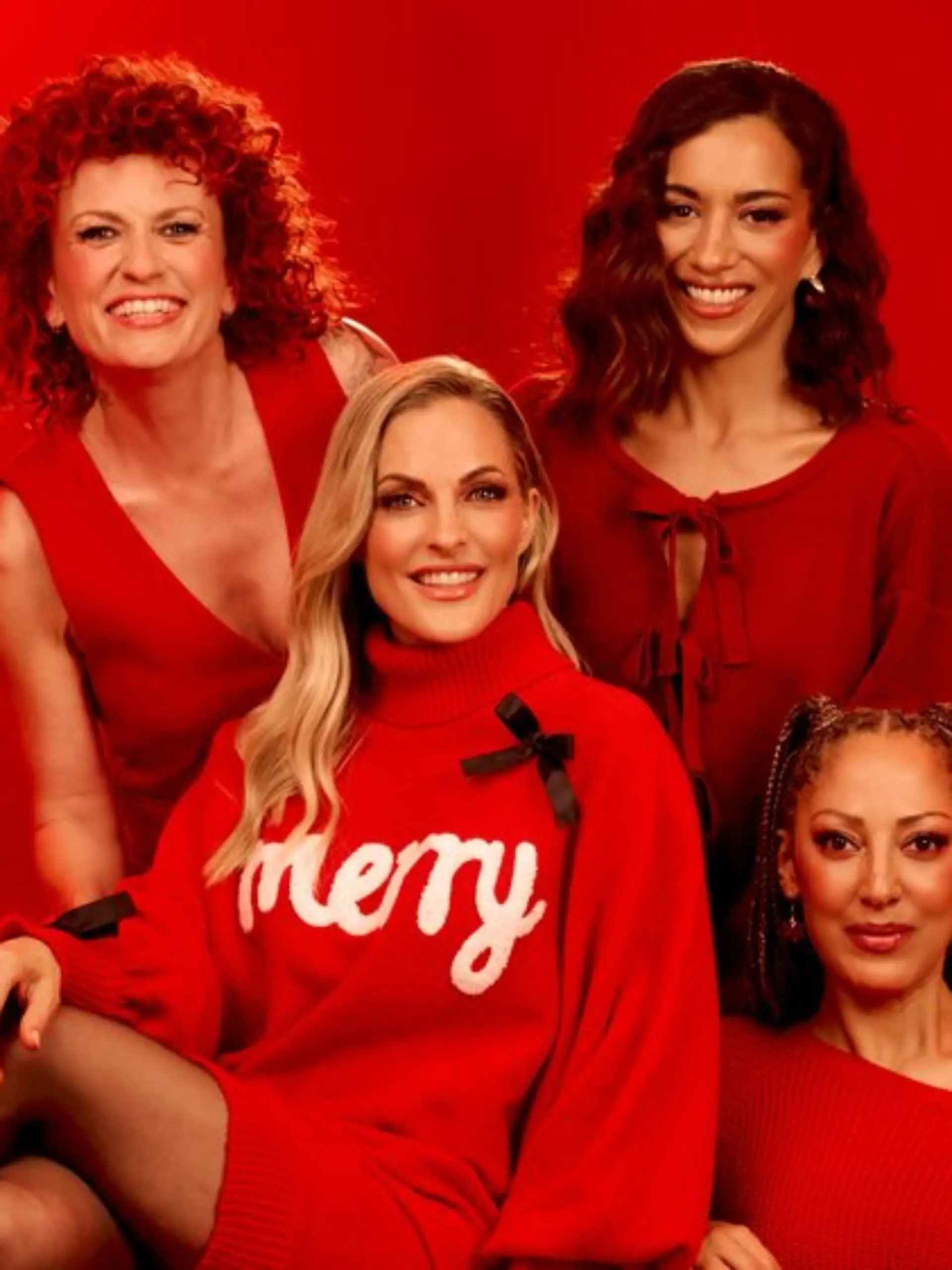 Lucy Diakovska (v.l.), Sandy Mölling, Nadja Benaissa und Jessica Wahls geben am 18. Dezember 2026 ein Weihnachtskonzert in Berlin, 2027 soll eine ganze Christmas-Tour folgen.
