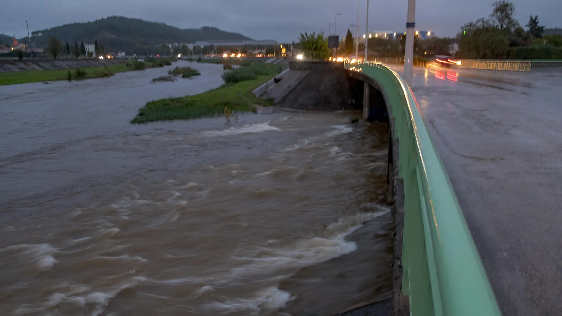 Unwetter in Frankreich