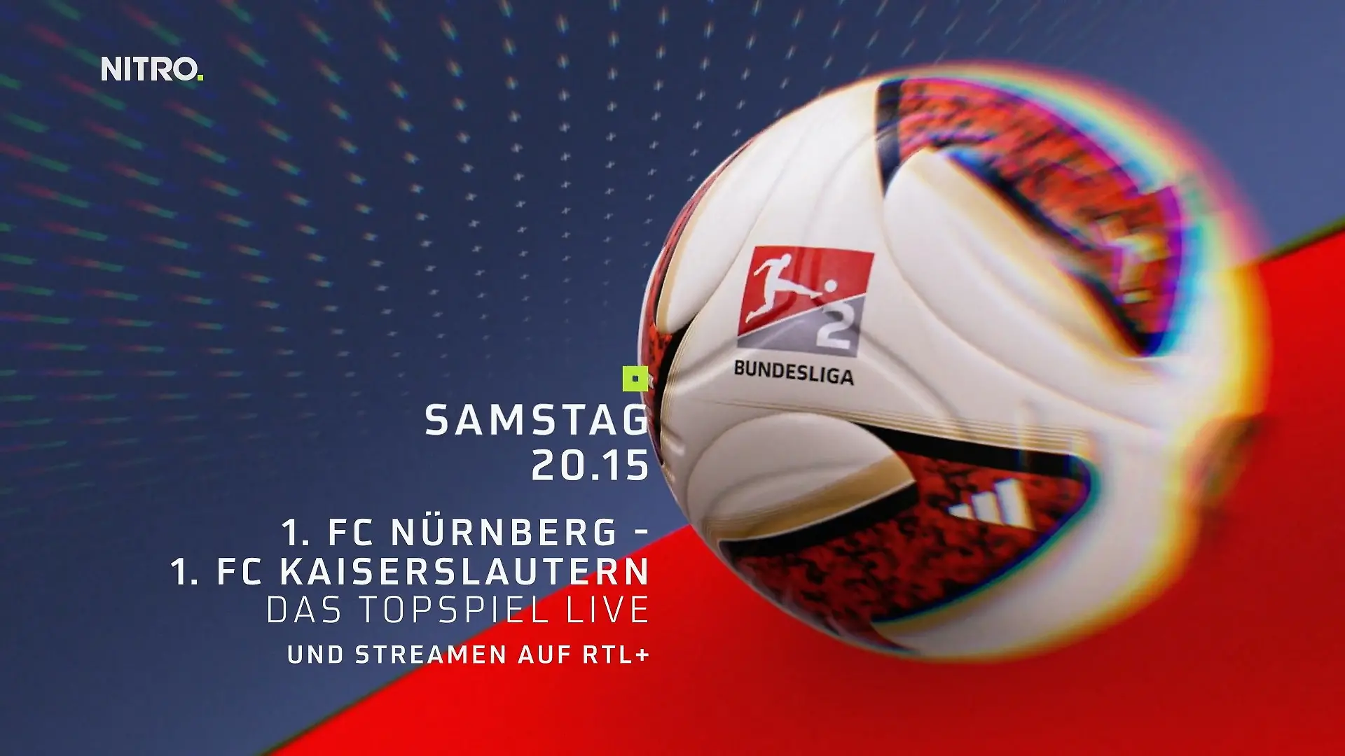 Bild von 2. Bundesliga Live - Topspiel: 1. FC Nürnberg - 1. FC Kaiserslautern