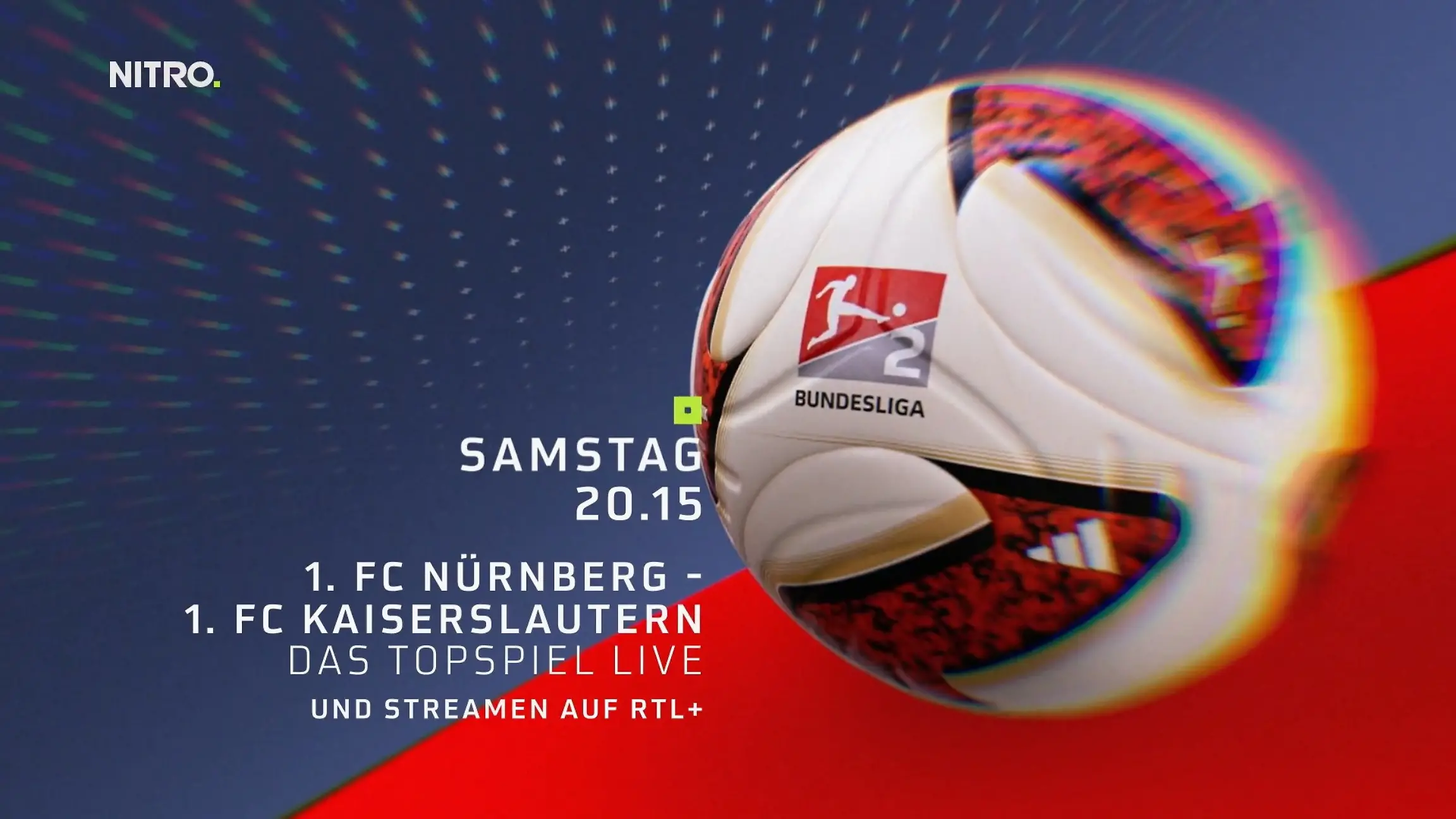 Bild von 2. Bundesliga Live - Topspiel: 1. FC Nürnberg - 1. FC Kaiserslautern