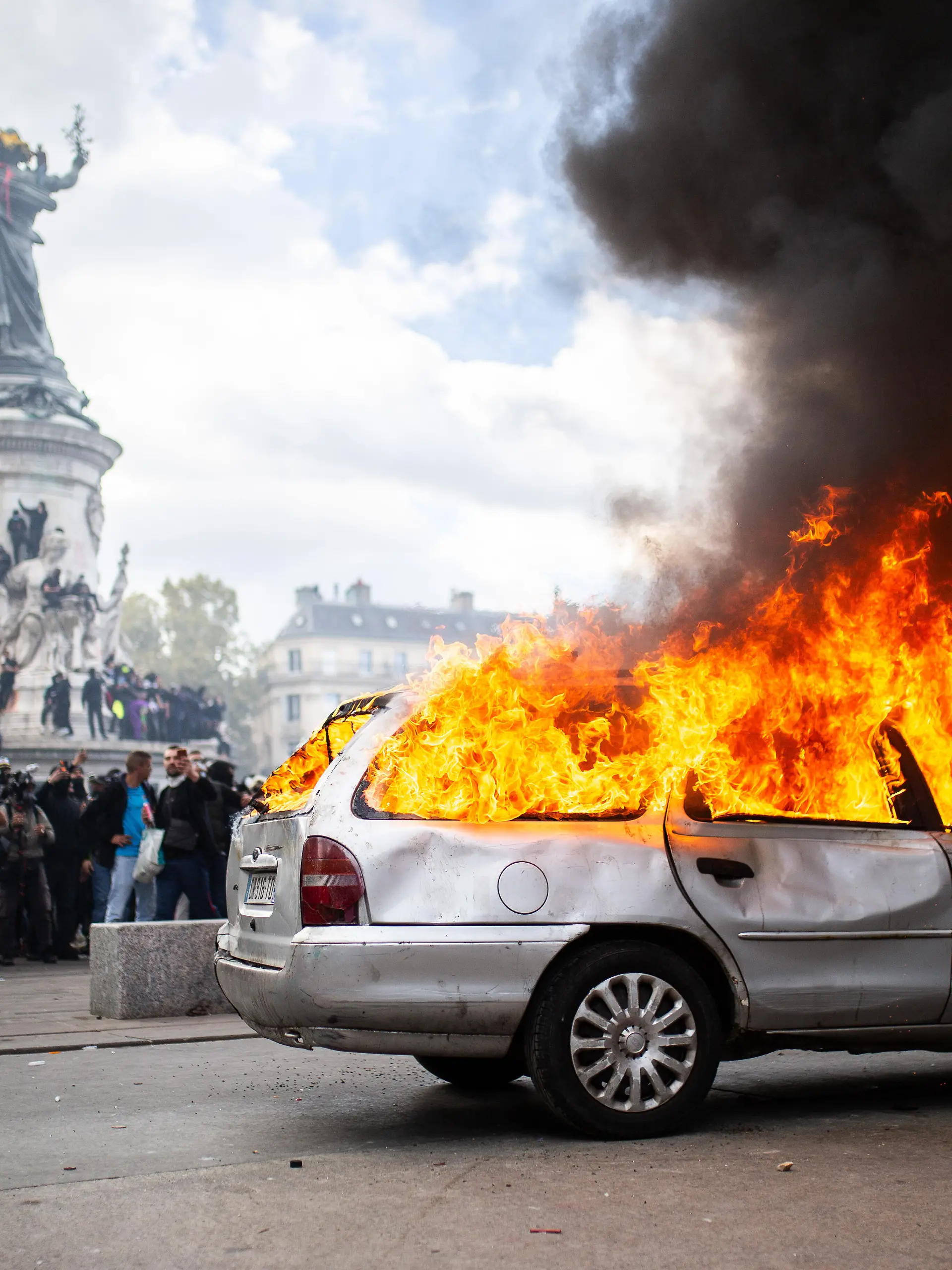 Ausschreitungen in Paris
