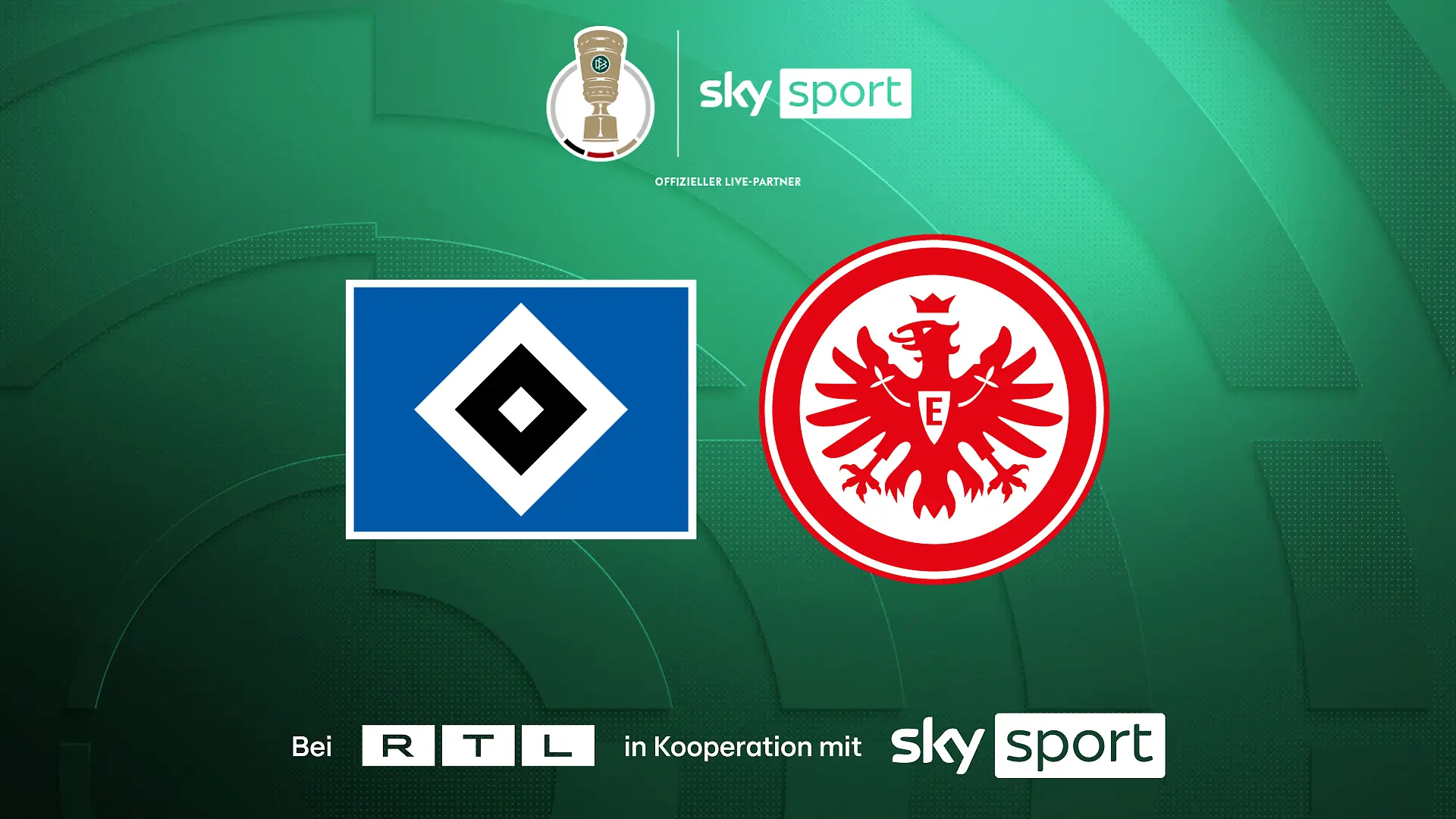 Hamburger SV gegen Eintracht Frankfurt auf RTL+ streamen