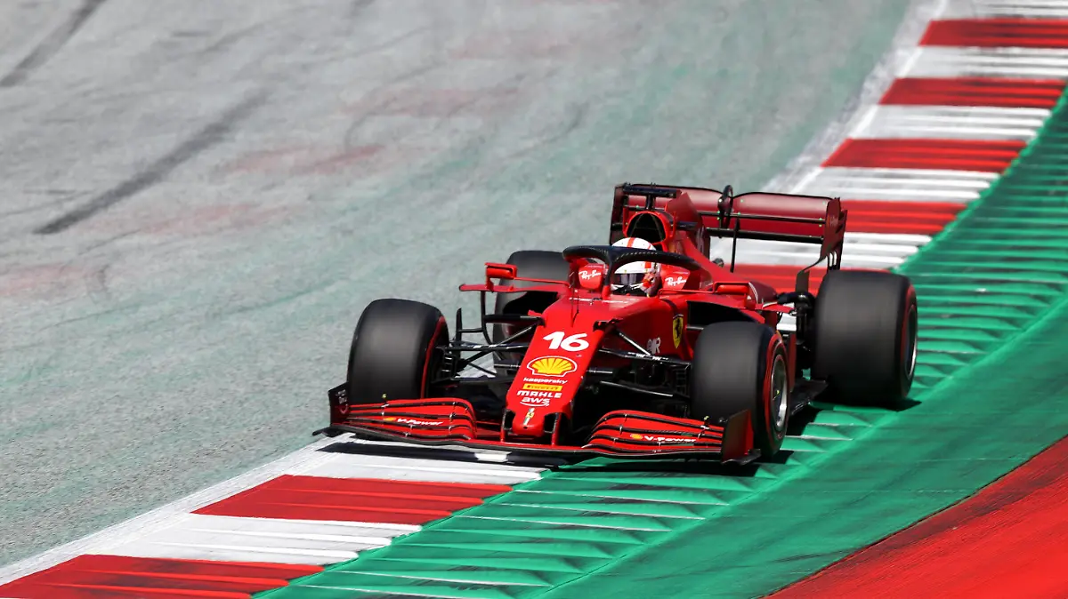  Formula 1 - GP of Styria 2021 SPIELBERG,AUSTRIA,26.JUN.21 - MOTORSPORTS, FORMULA 1 - Grand Prix of Styria, Red Bull Ring, practice and qualifying. Image shows Charles Leclerc MON/ Ferrari. PUBLICATIONxNOTxINxAUTxSUIxSWE GEPAxpictures/xChristianxWalgram