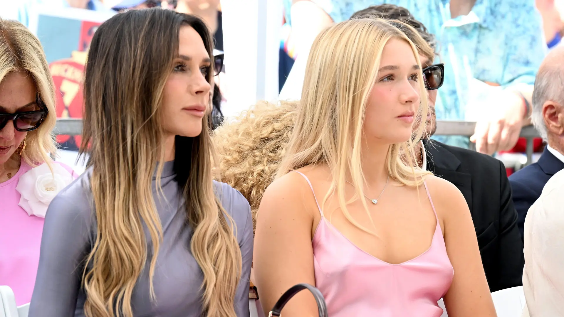 Victoria Beckham und Tochter Harper (15) bei der Ehrung von David Beckham auf dem Hollywood Walk of Fame am 12. Juni 2026 in Los Angeles.