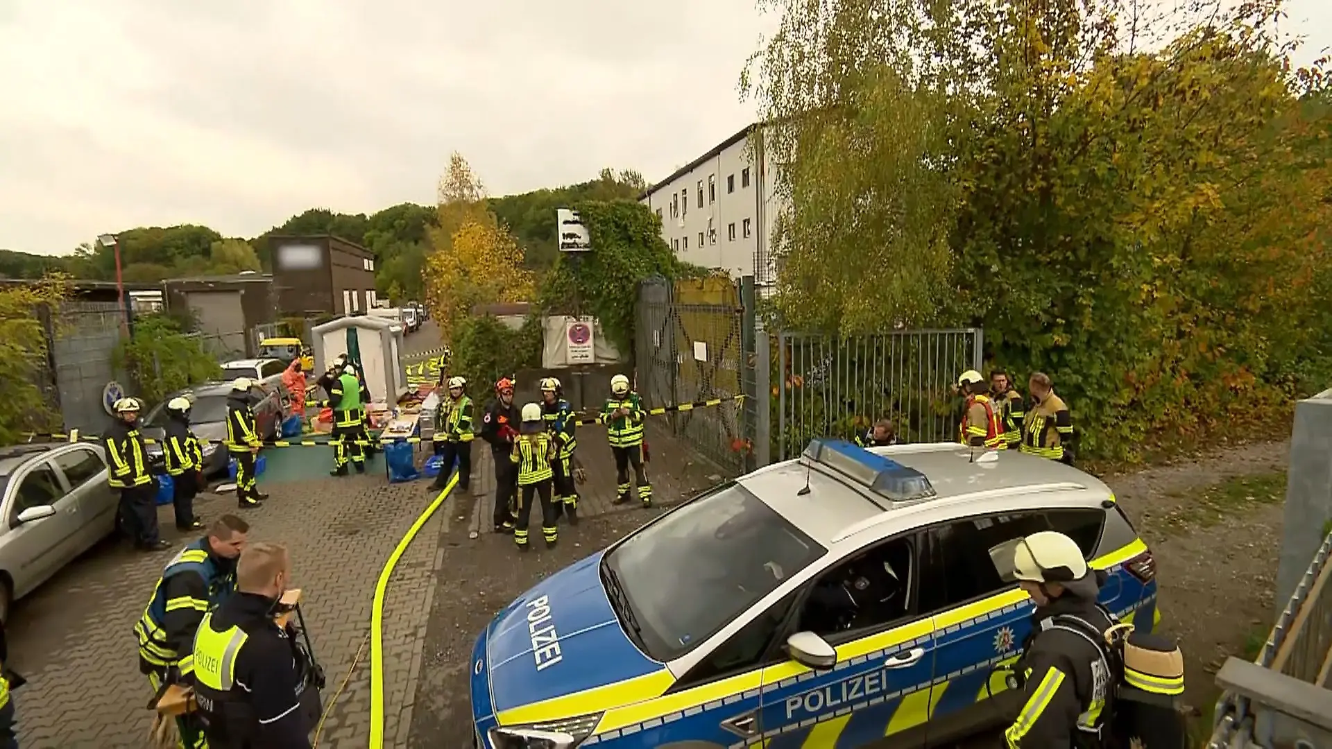 Explosion in Bochum – ein Toter Rettungskräfte im Einsatz!