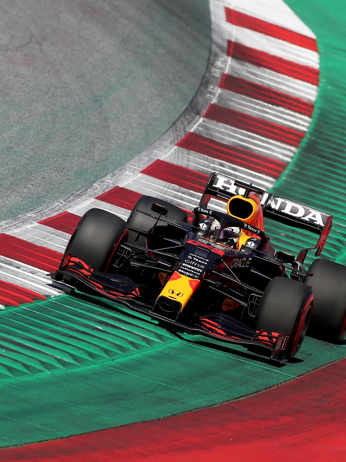  33 Max Verstappen NED, Red Bull Racing, F1 Grand Prix of Styria at Red Bull Ring on June 26, 2021 in Spielberg, Austria. Photo by HOCH ZWEI / Italy Photo Press Verwendung nur in Deutschland - GERMANY ONLY *** 33 Max Verstappen NED, Red Bull Racing , F1 Grand Prix of Styria at Red Bull Ring on June 26, 2021 in Spielberg, Austria Photo by HOCH ZWEI Italy Photo Press Use in Germany GERMANY ONLY PUBLICATIONxINxGERxONLY