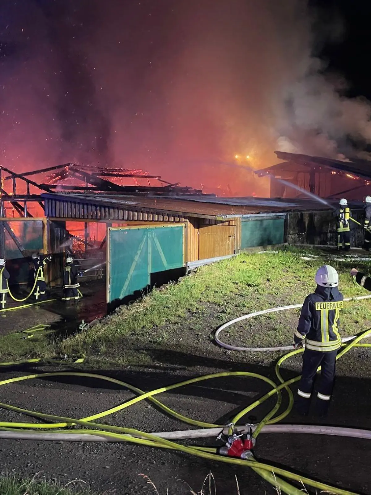Scheunebrand in Frankenau