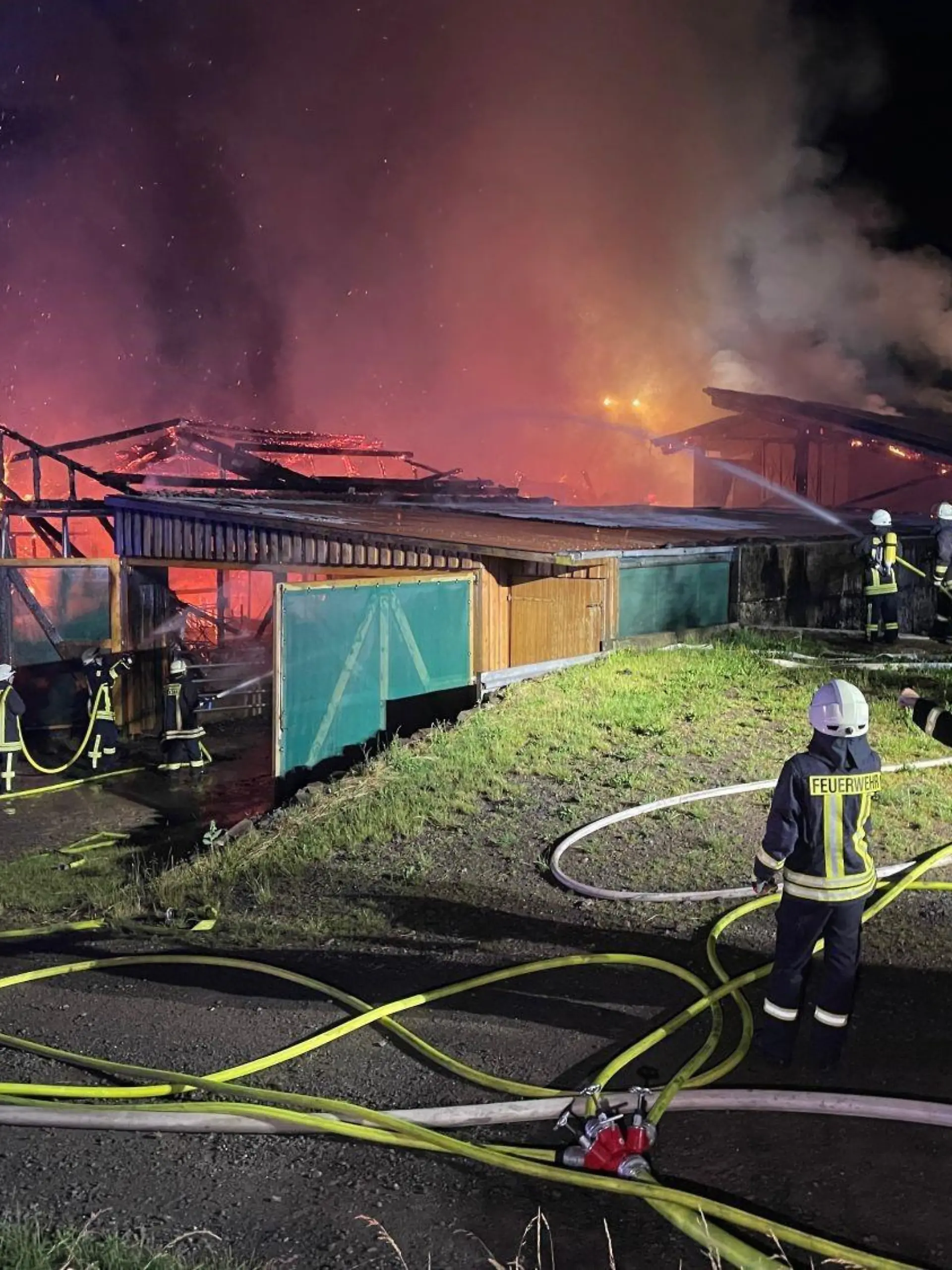 Scheunebrand in Frankenau