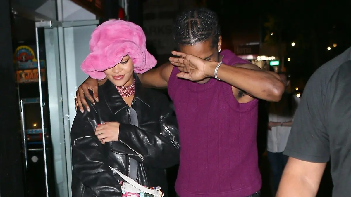 Rihanna und A$AP Rocky in New York
